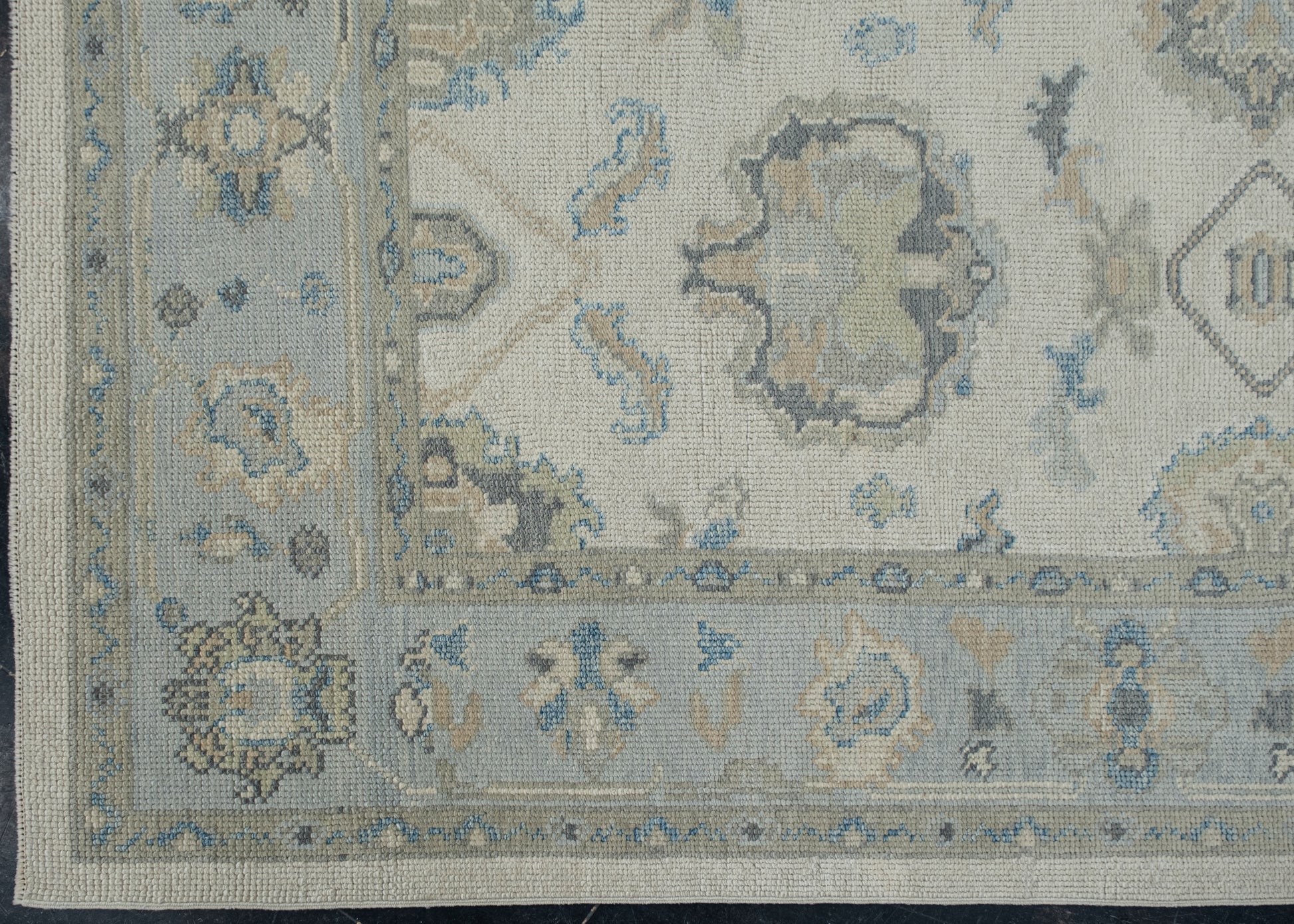 Turkish Oushak Rug 4' x 9'11" #11895