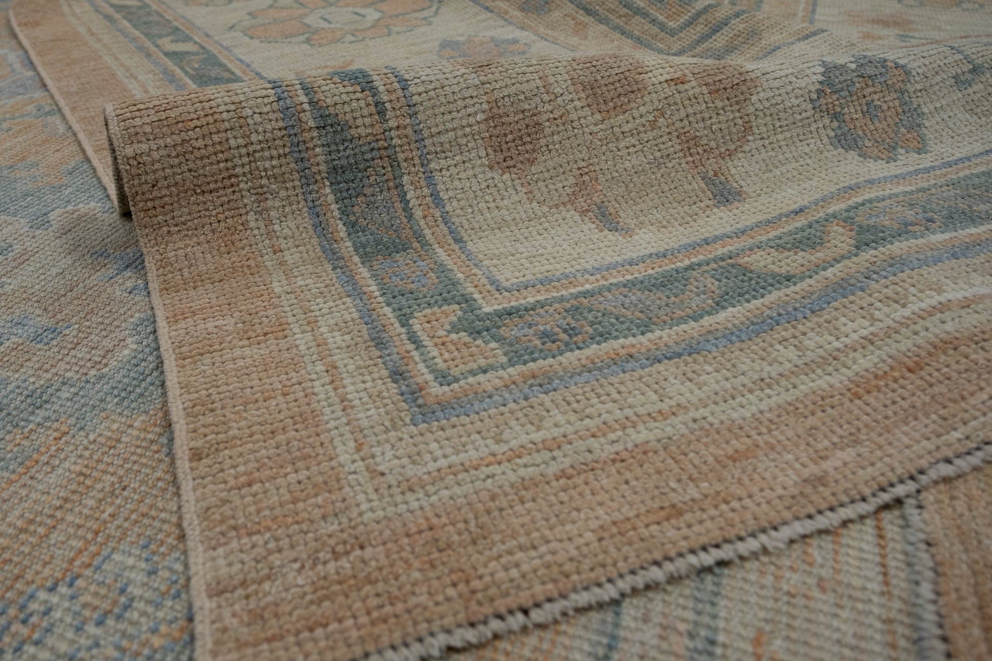 Turkish Oushak Rug 8'9" x 12'3" #16096