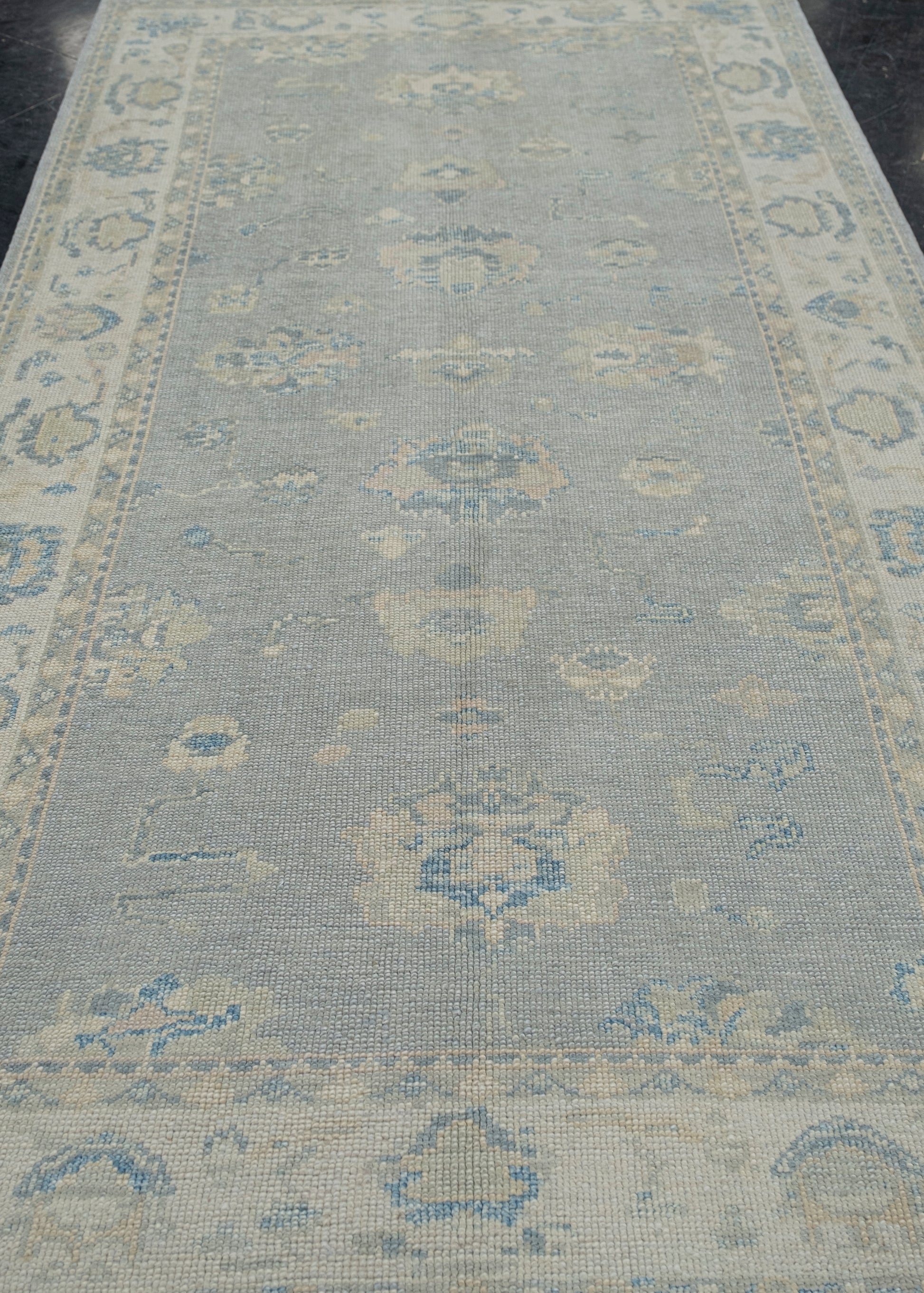 Turkish Oushak Rug 5'1" x 9'10" #11901