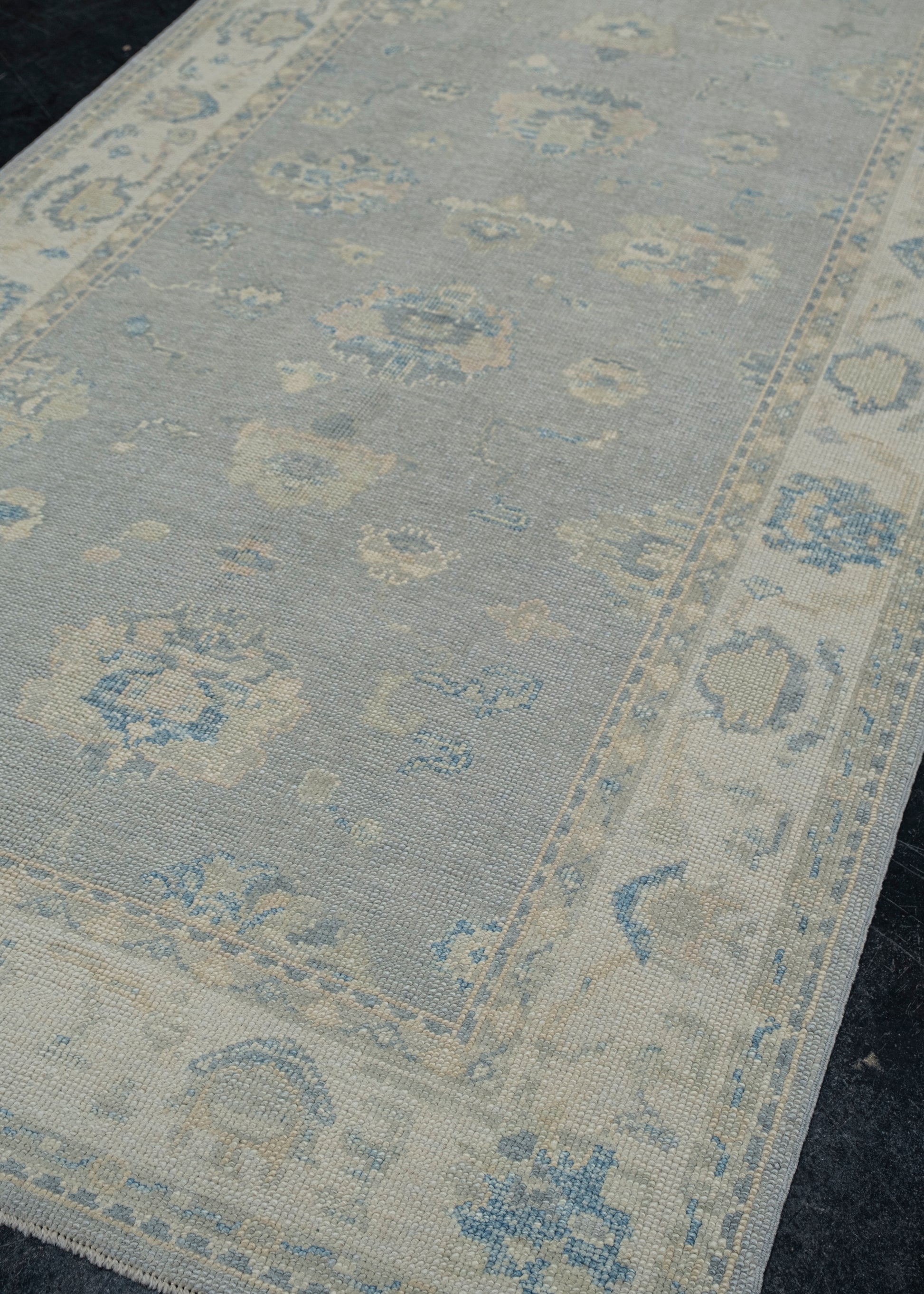 Turkish Oushak Rug 5'1" x 9'10" #11901