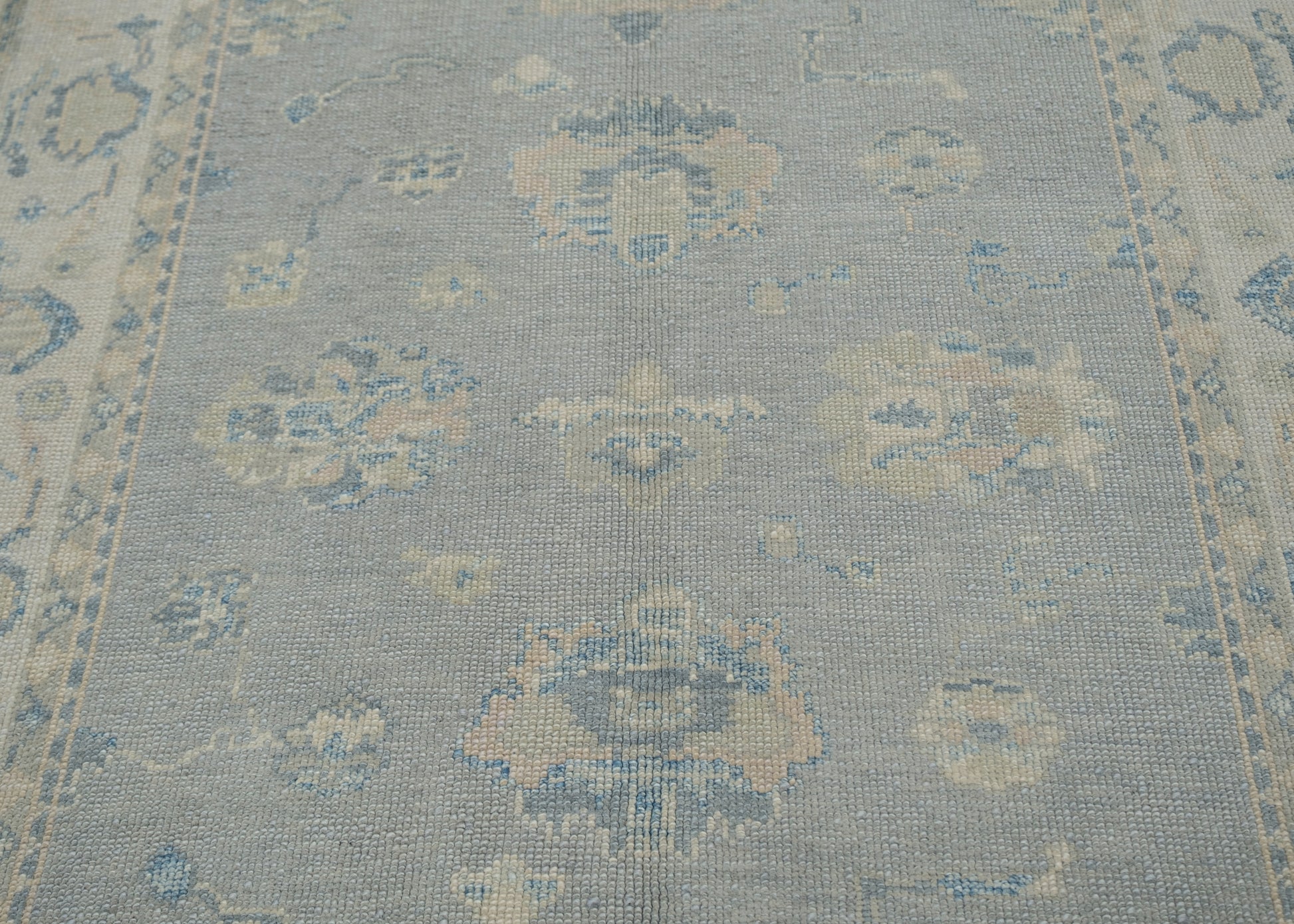 Turkish Oushak Rug 5'1" x 9'10" #11901