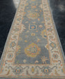Turkish Oushak Rug 3'9" x 11'7" #HS-2013