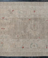 Turkish Oushak Rug 2'8" x 12'6" #2276