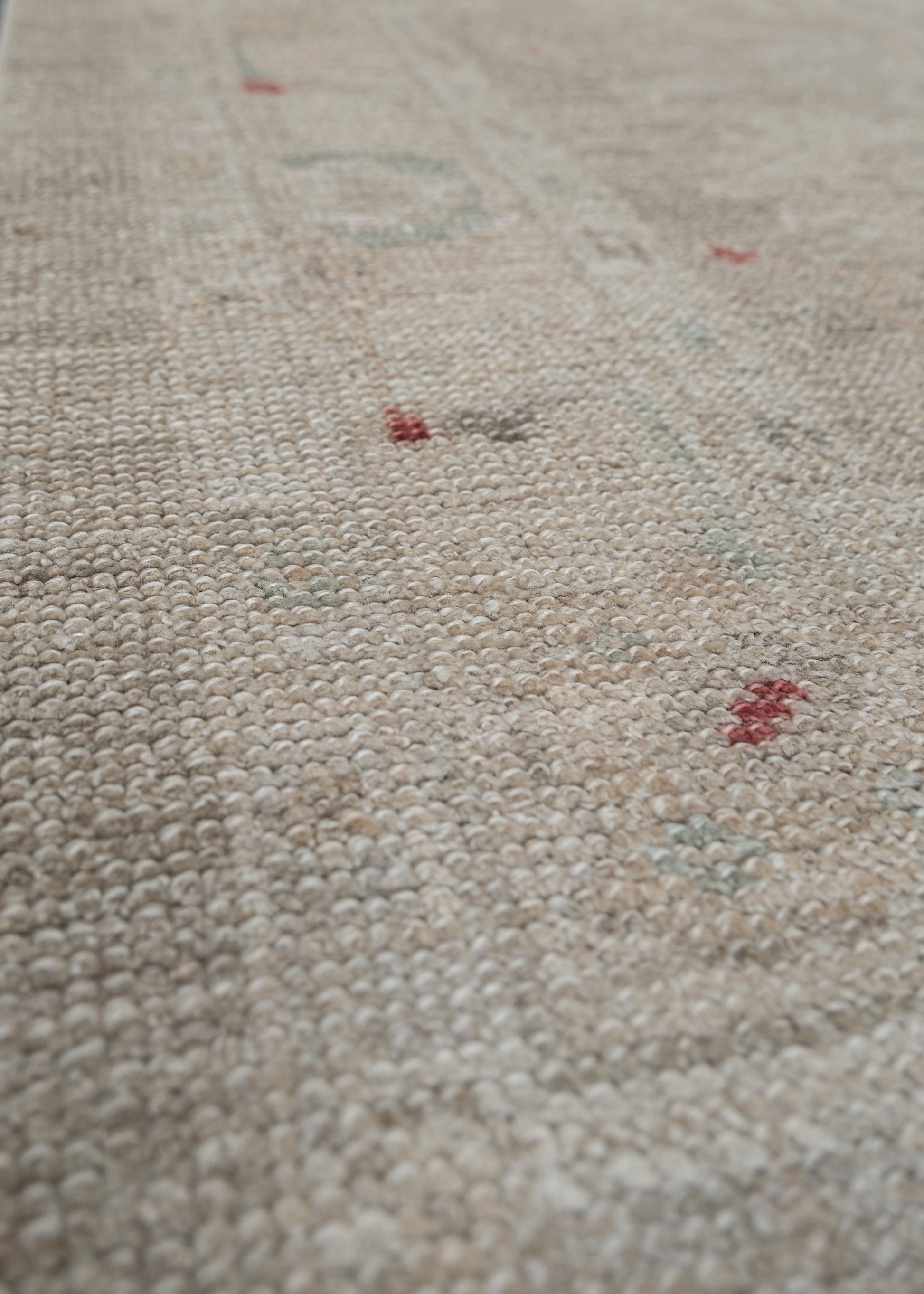 Turkish Oushak Rug 2'8" x 12'6" #2276