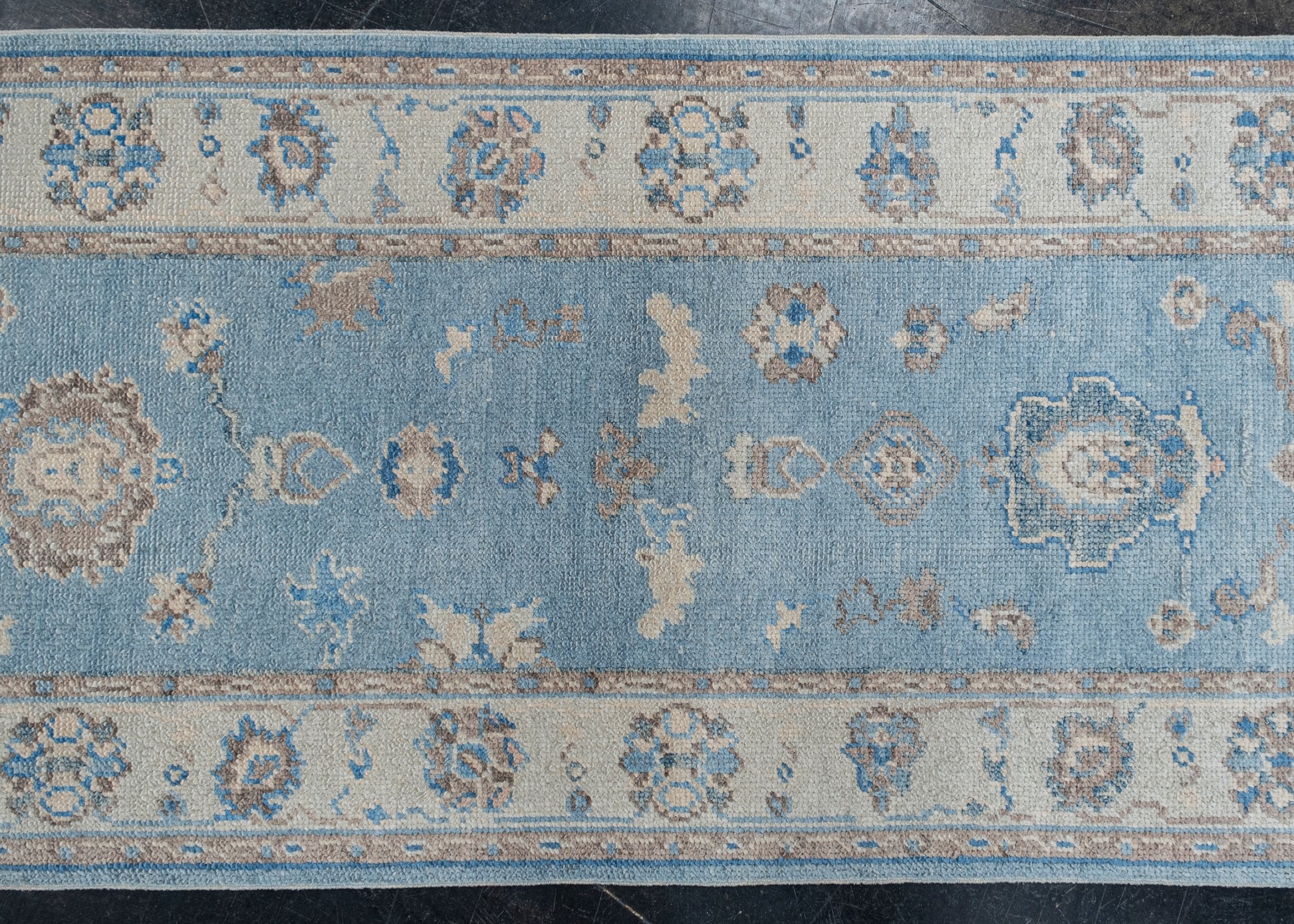Turkish Oushak Rug 2'10" x 13'5" #2377