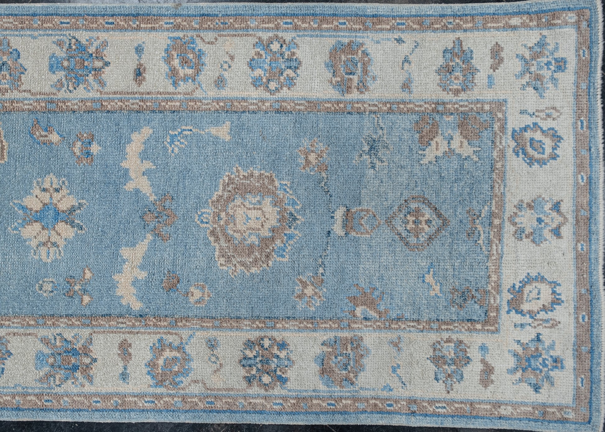 Turkish Oushak Rug 2'10" x 13'5" #2377