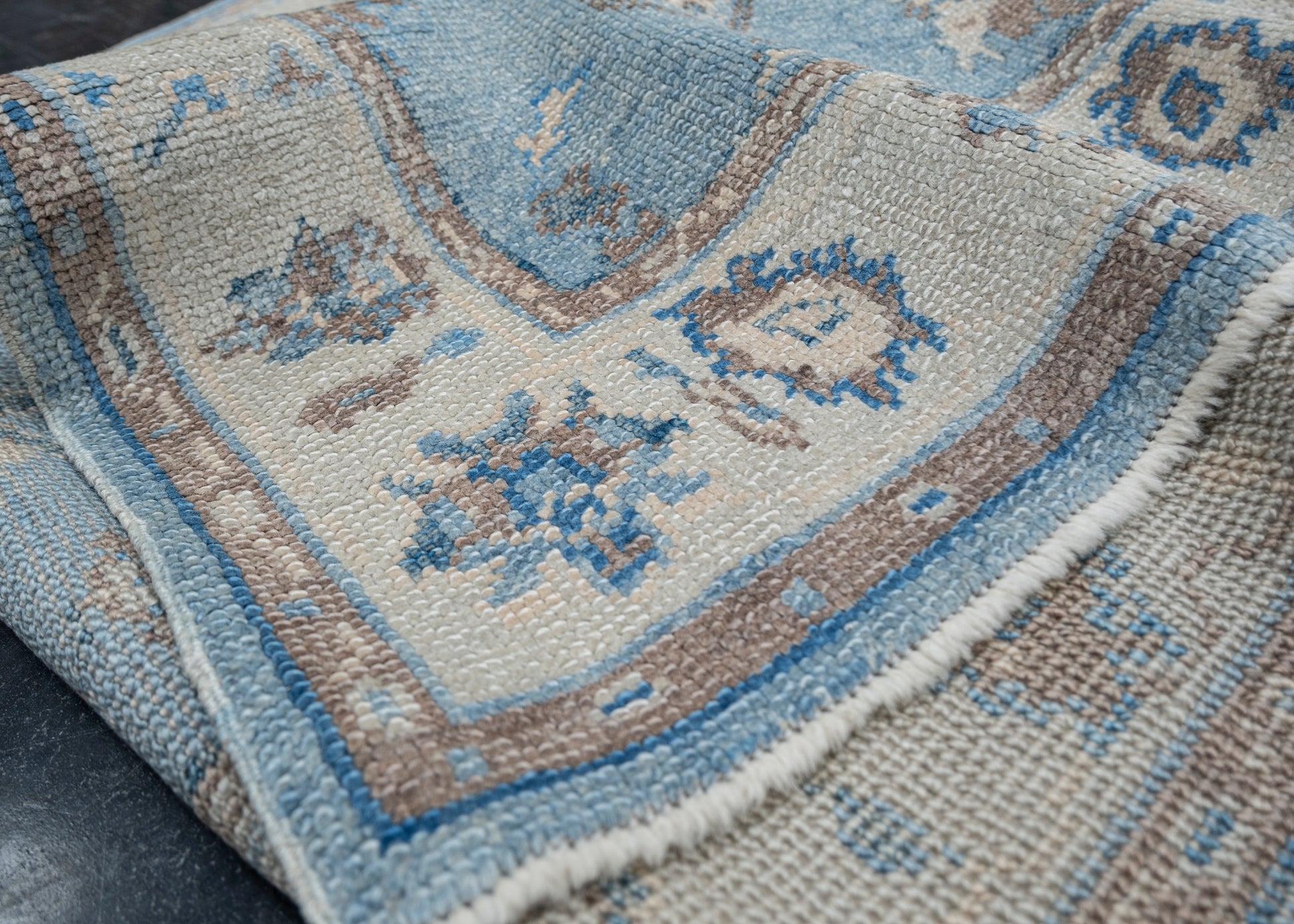 Turkish Oushak Rug 2'10" x 13'5" #2377
