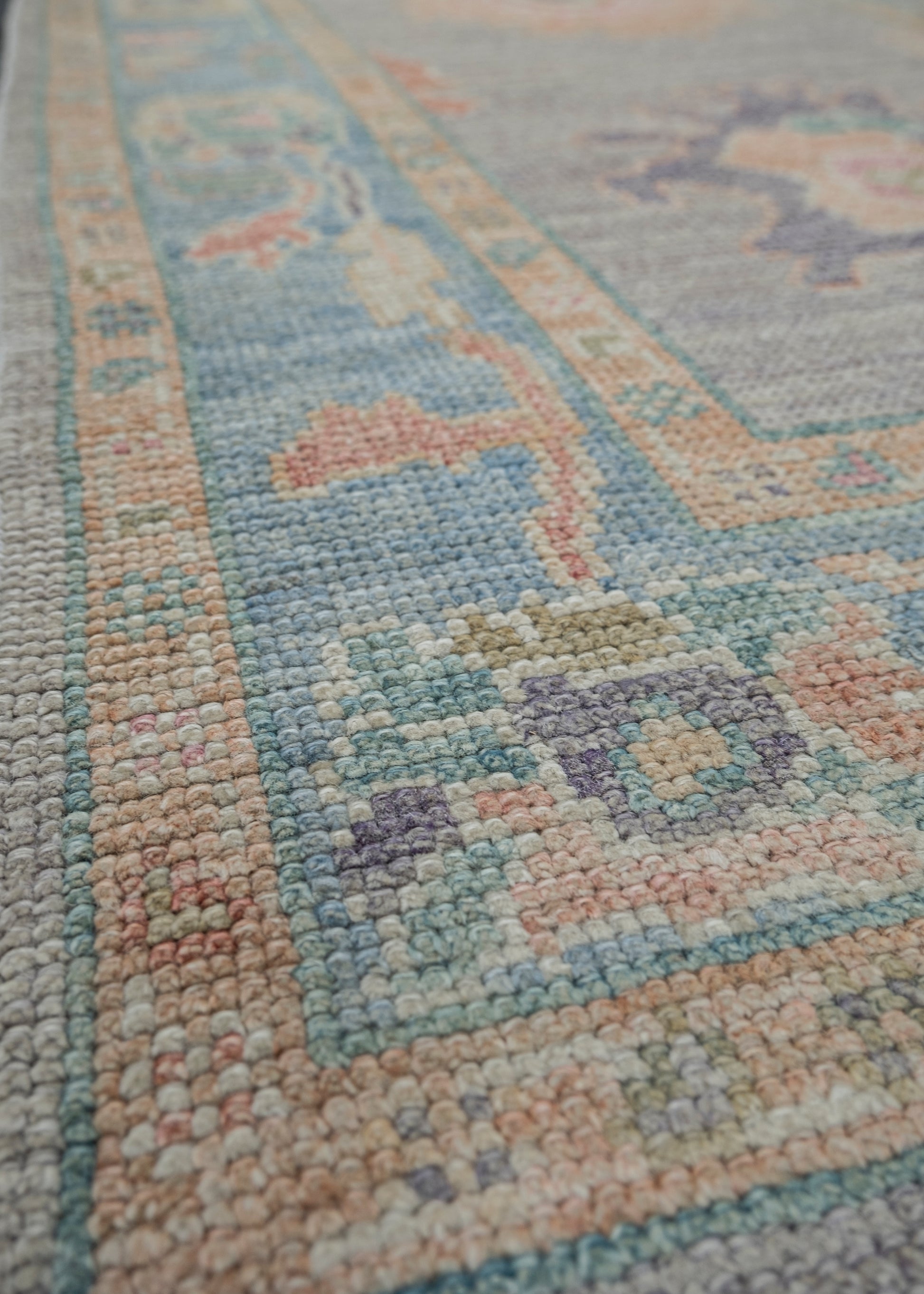 Turkish Oushak Rug 3'1" x 13'7" #2009