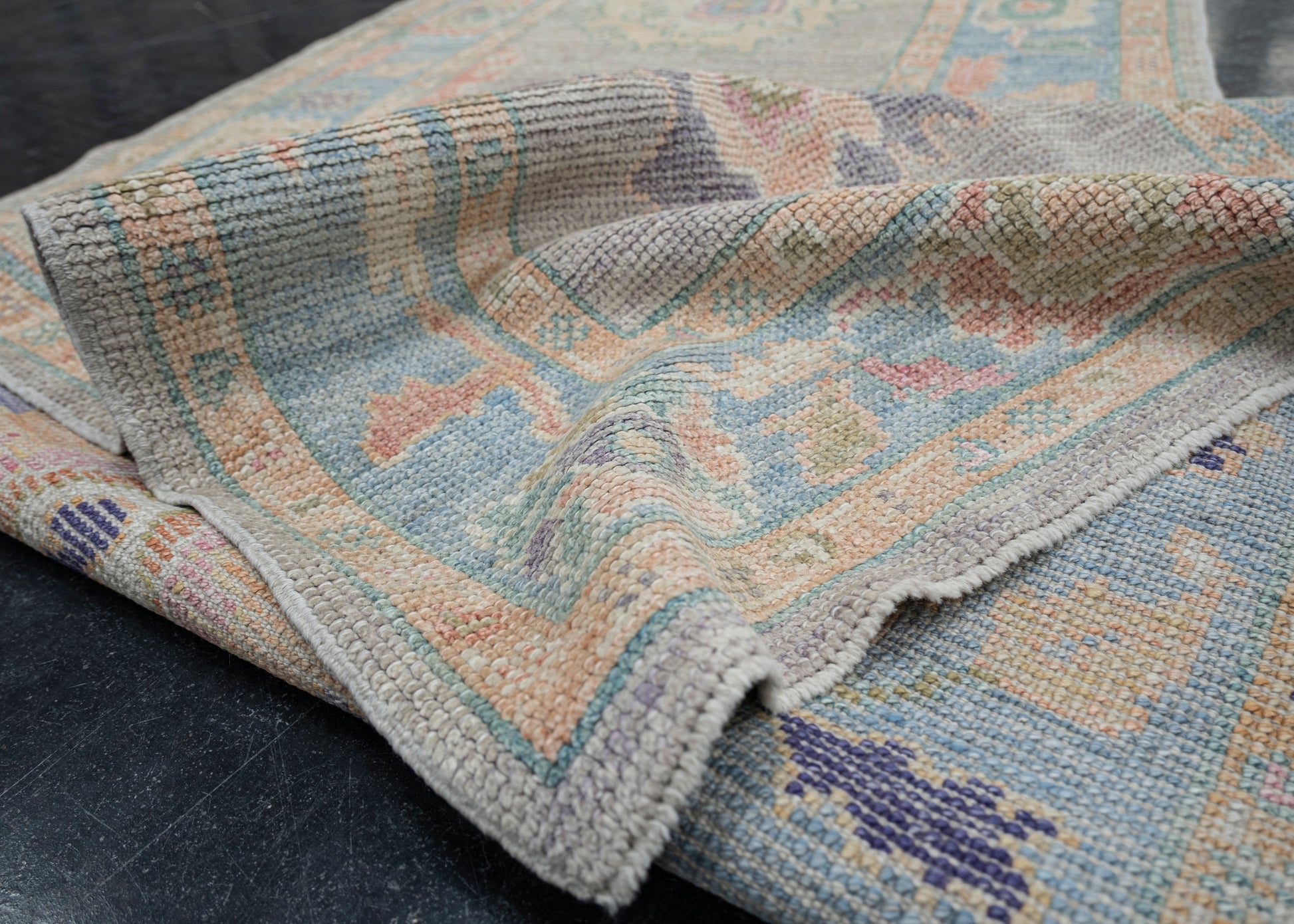 Turkish Oushak Rug 3'1" x 13'7" #2009