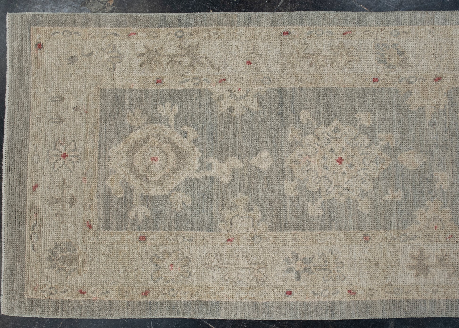 Turkish Oushak Rug 2'8" x 14' #2256
