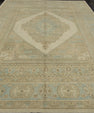 Turkish Antique Look Oushak Rug 9' x 12'10" #16783