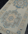 Turkish Oushak Rug 3'1" x 12'3" #7625