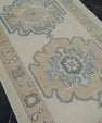 Turkish Oushak Rug 3'1" x 12'3" #7625
