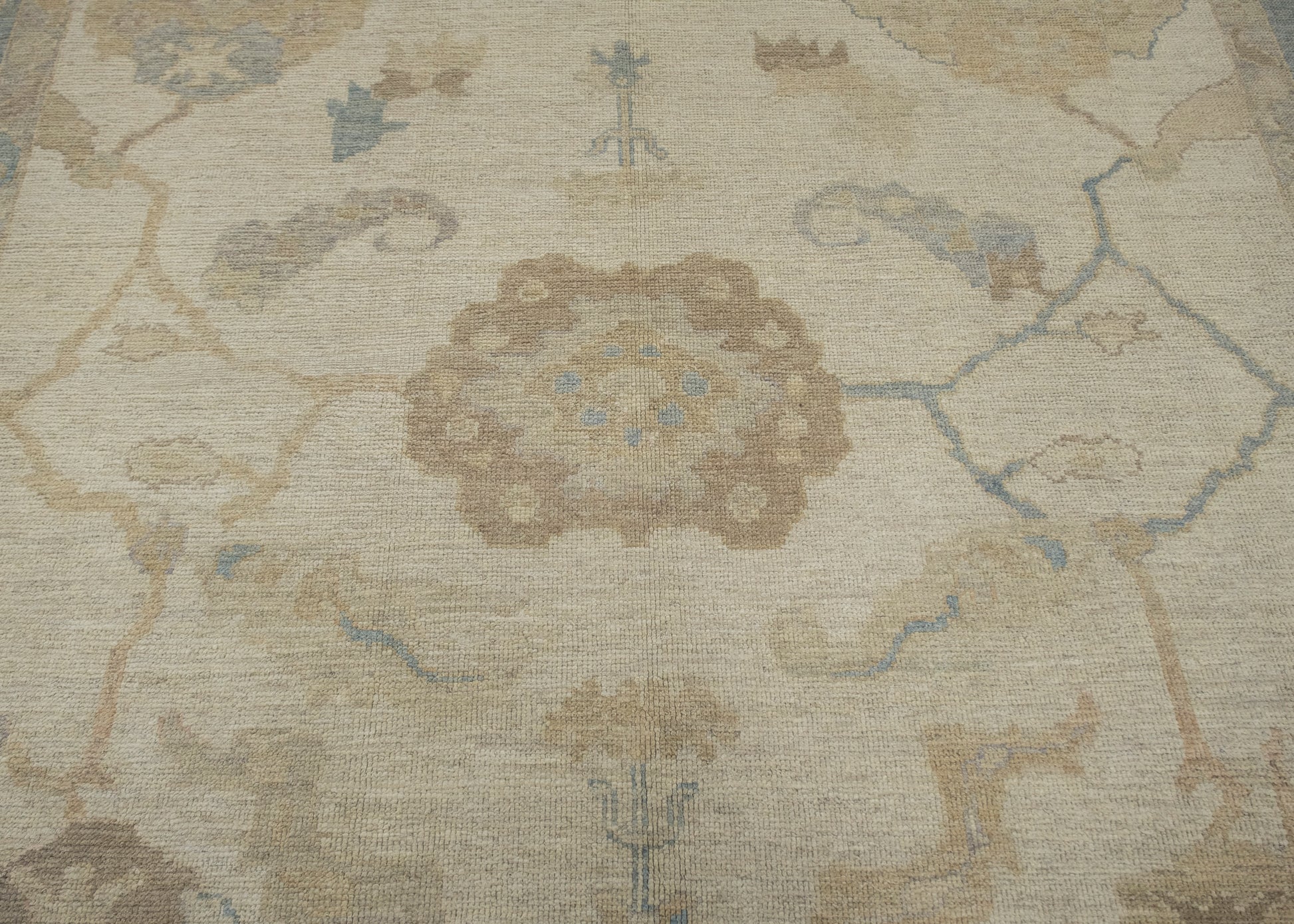 Turkish Oushak Rug 9'3" x 11'2" #16094