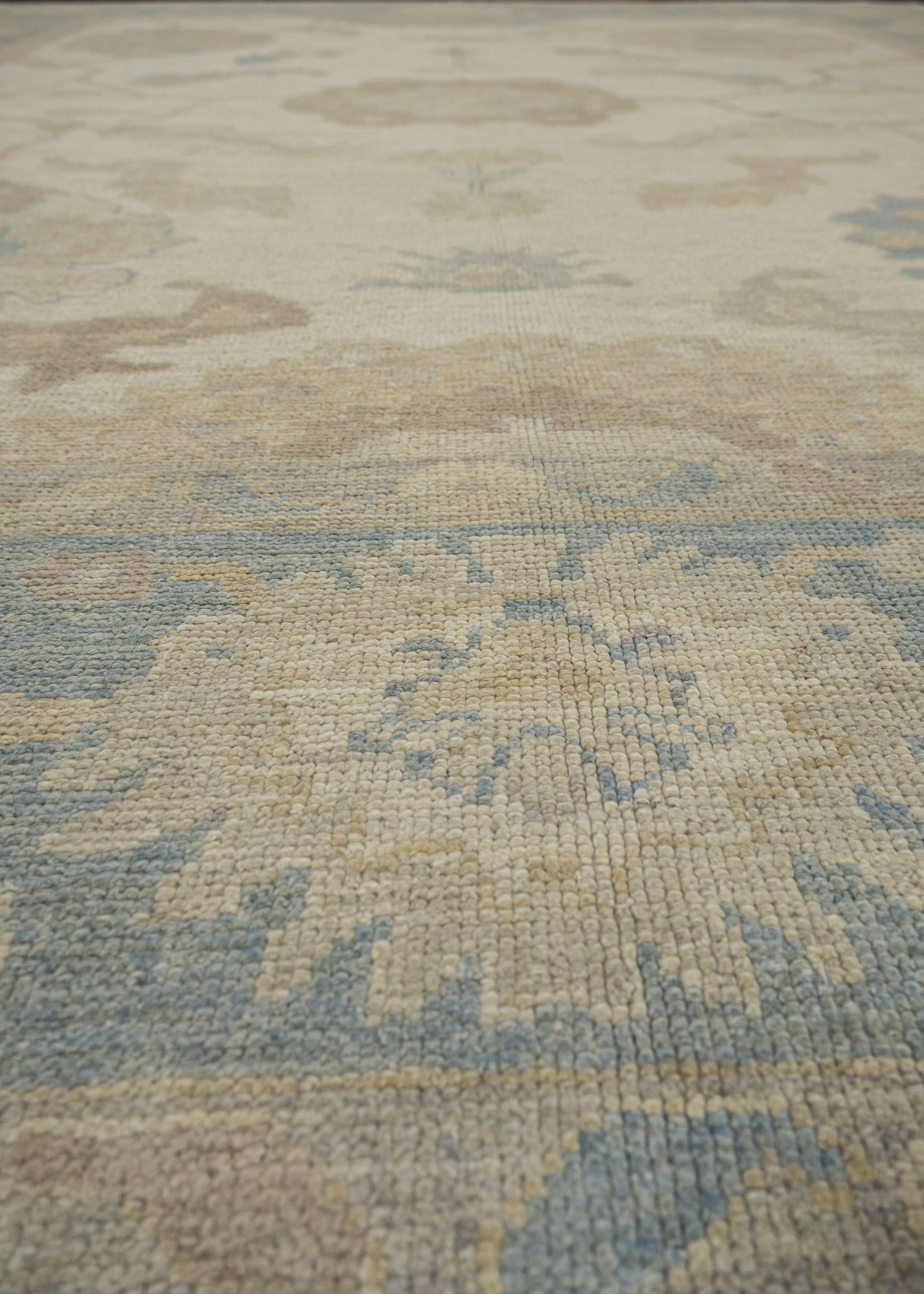 Turkish Oushak Rug 9'3" x 11'2" #16094
