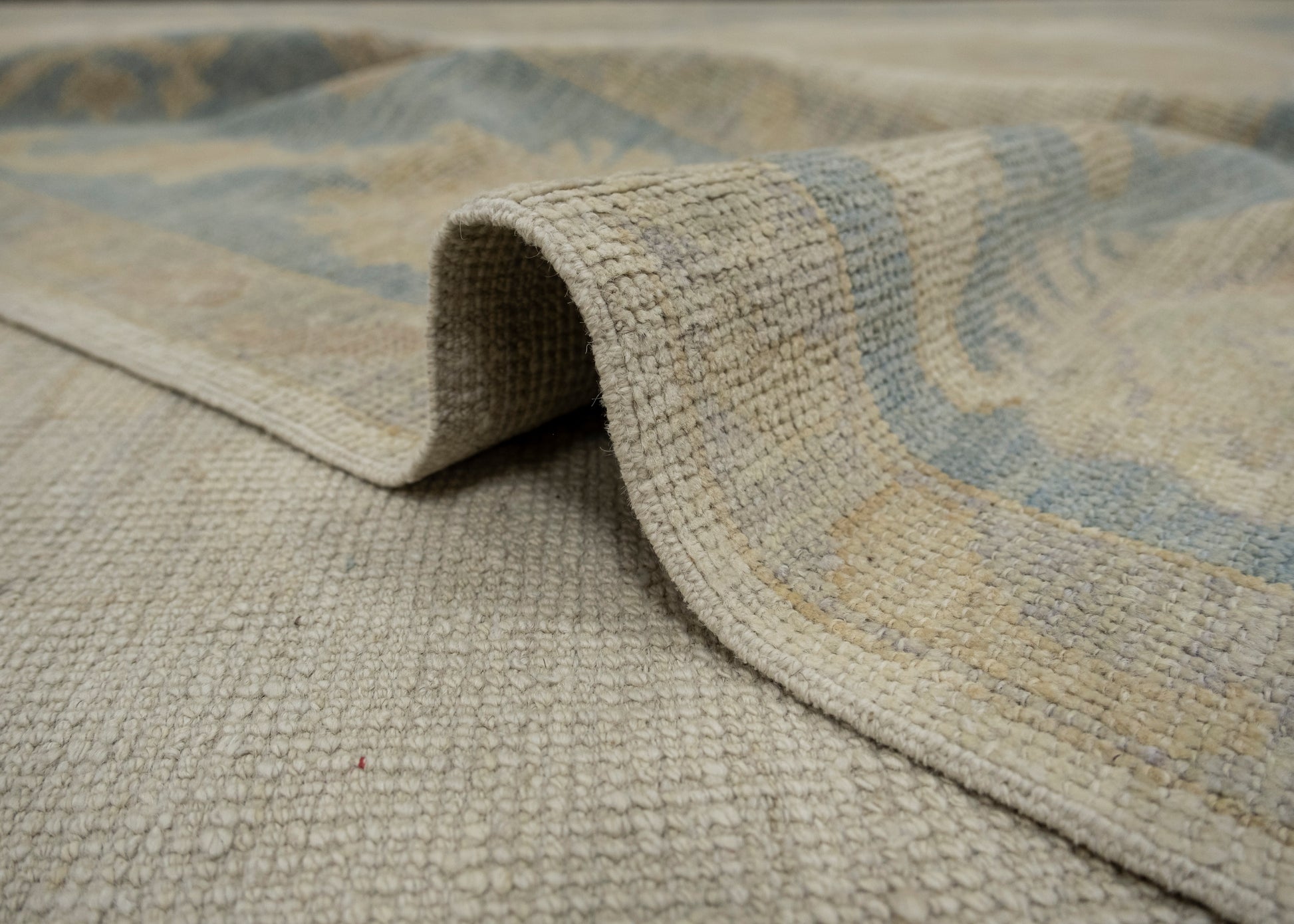 Turkish Oushak Rug 9'3" x 11'2" #16094