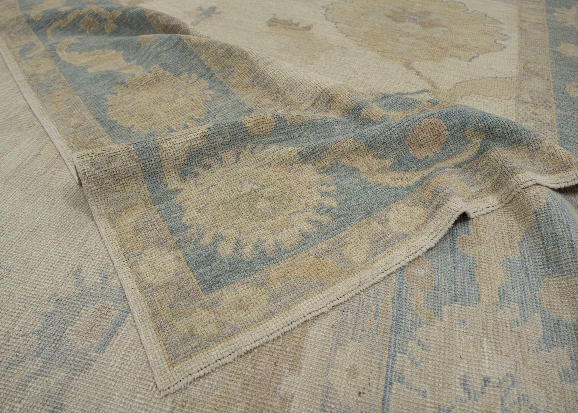 Turkish Oushak Rug 9'3" x 11'2" #16094