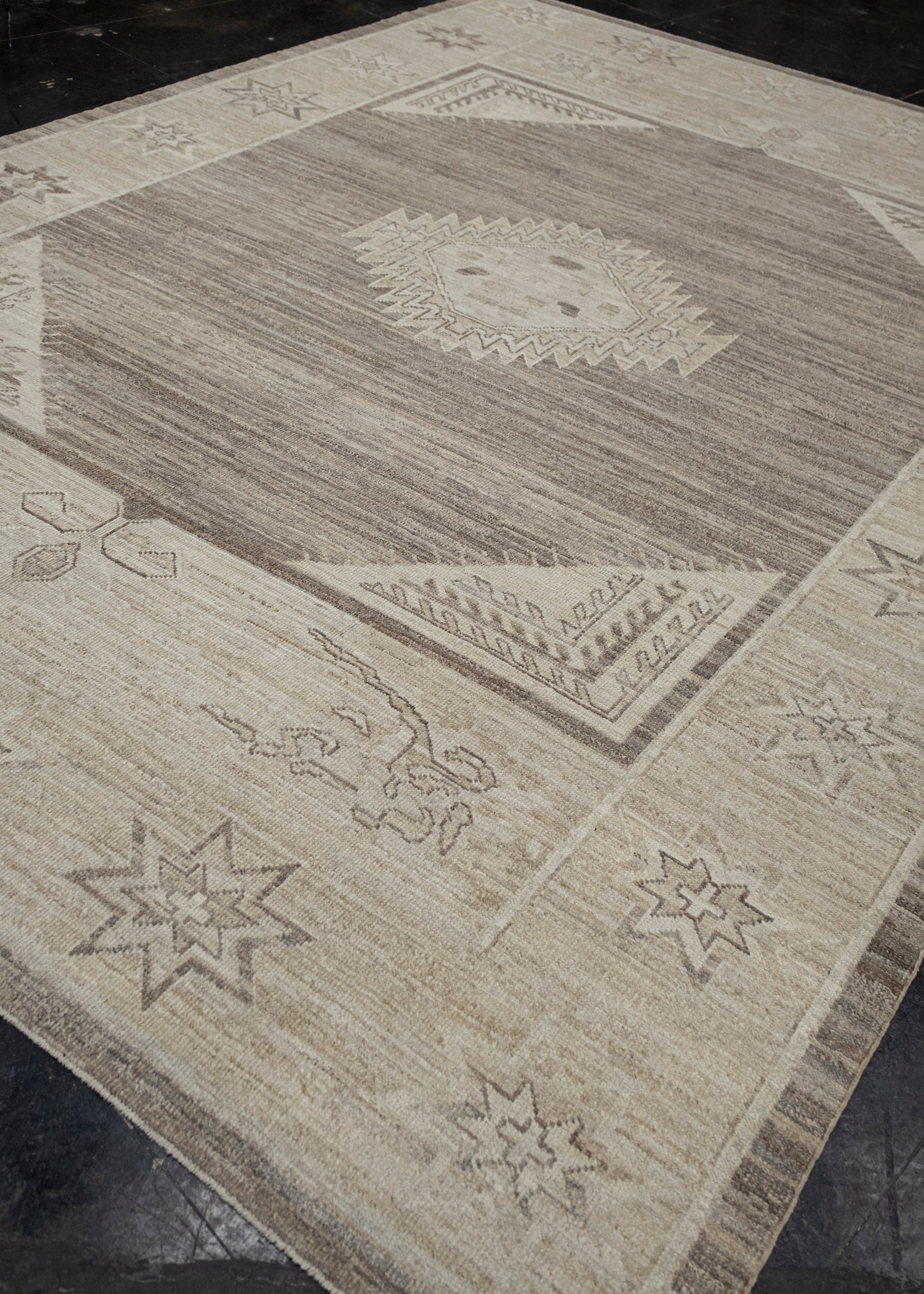 Turkish Oushak Rug 9'3" x 12'7" #16814