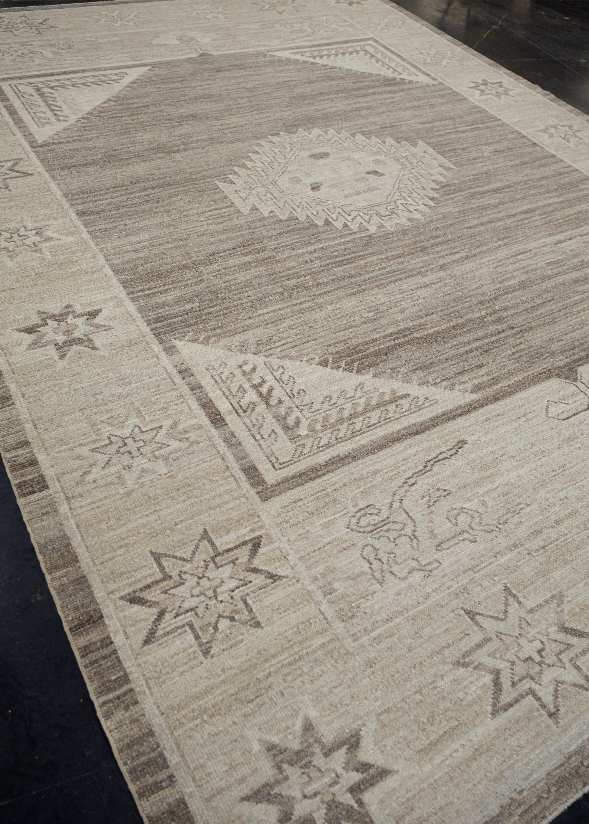 Turkish Oushak Rug 9'3" x 12'7" #16814
