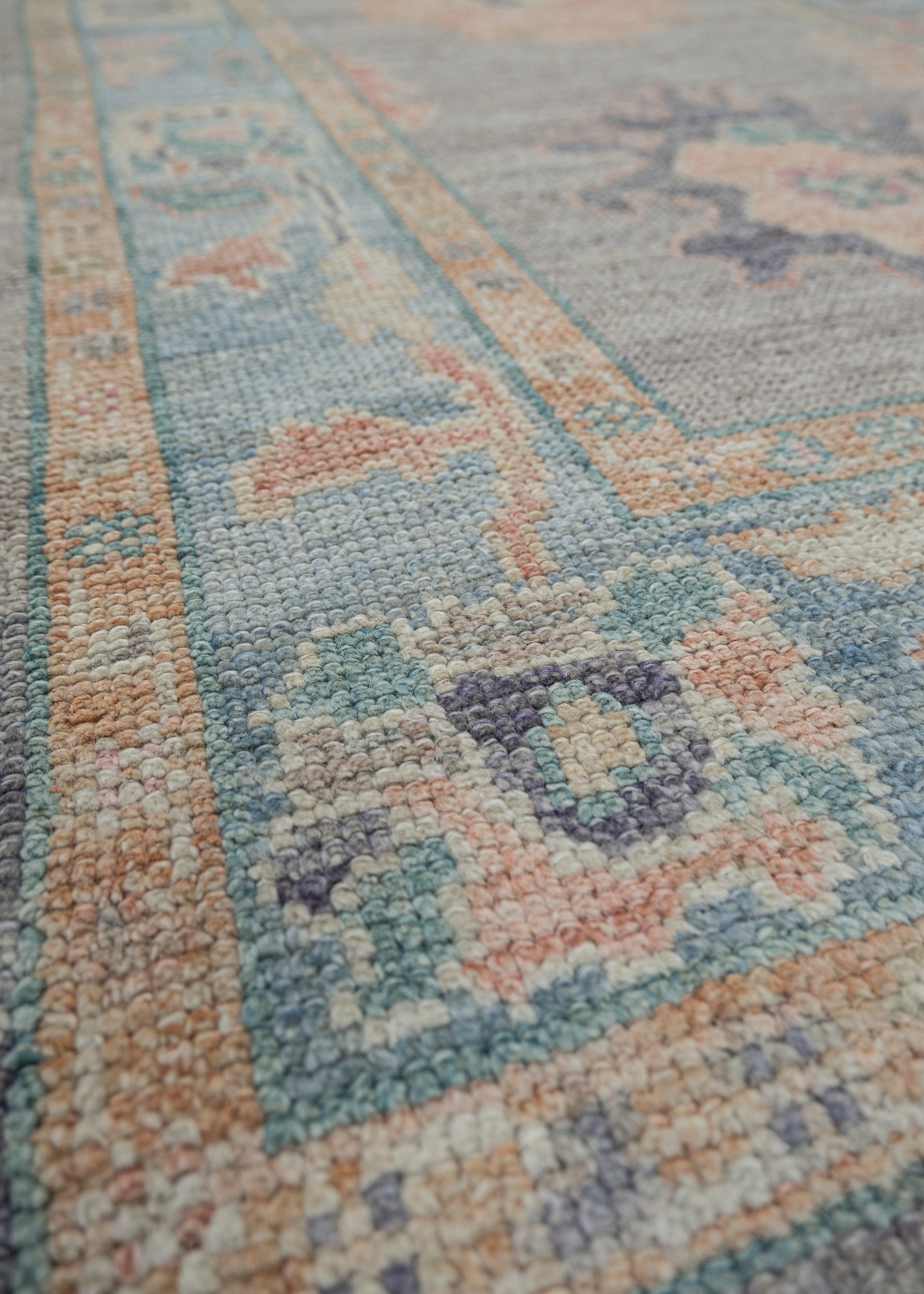 Turkish Oushak Rug 2'11" x 13'1" #2083