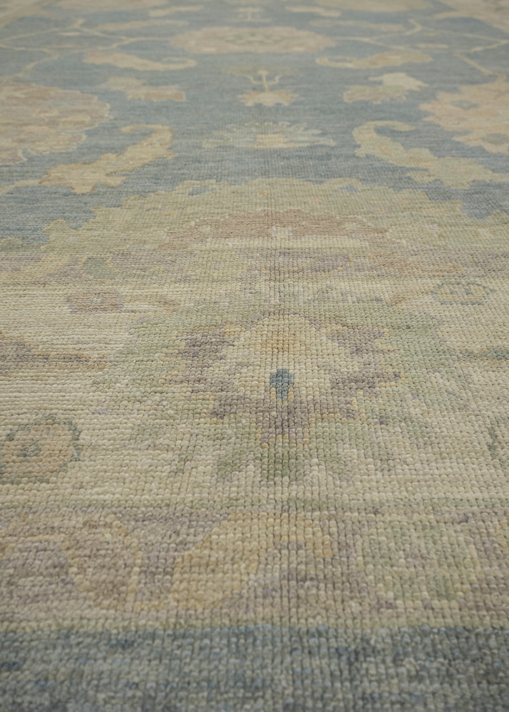 Turkish Oushak Rug 9'4" x 12'5" #16492