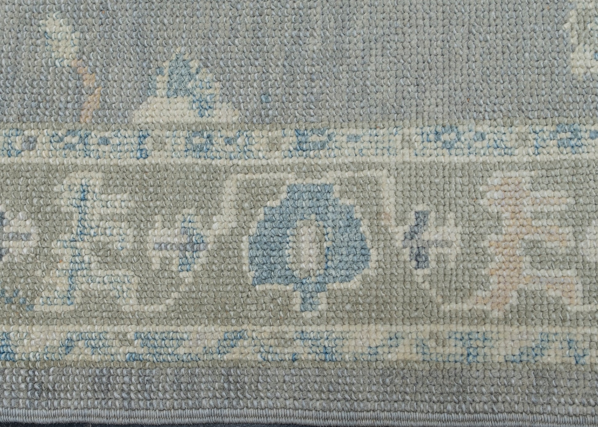 Turkish Oushak Rug 3'1" x 12'3" #11938