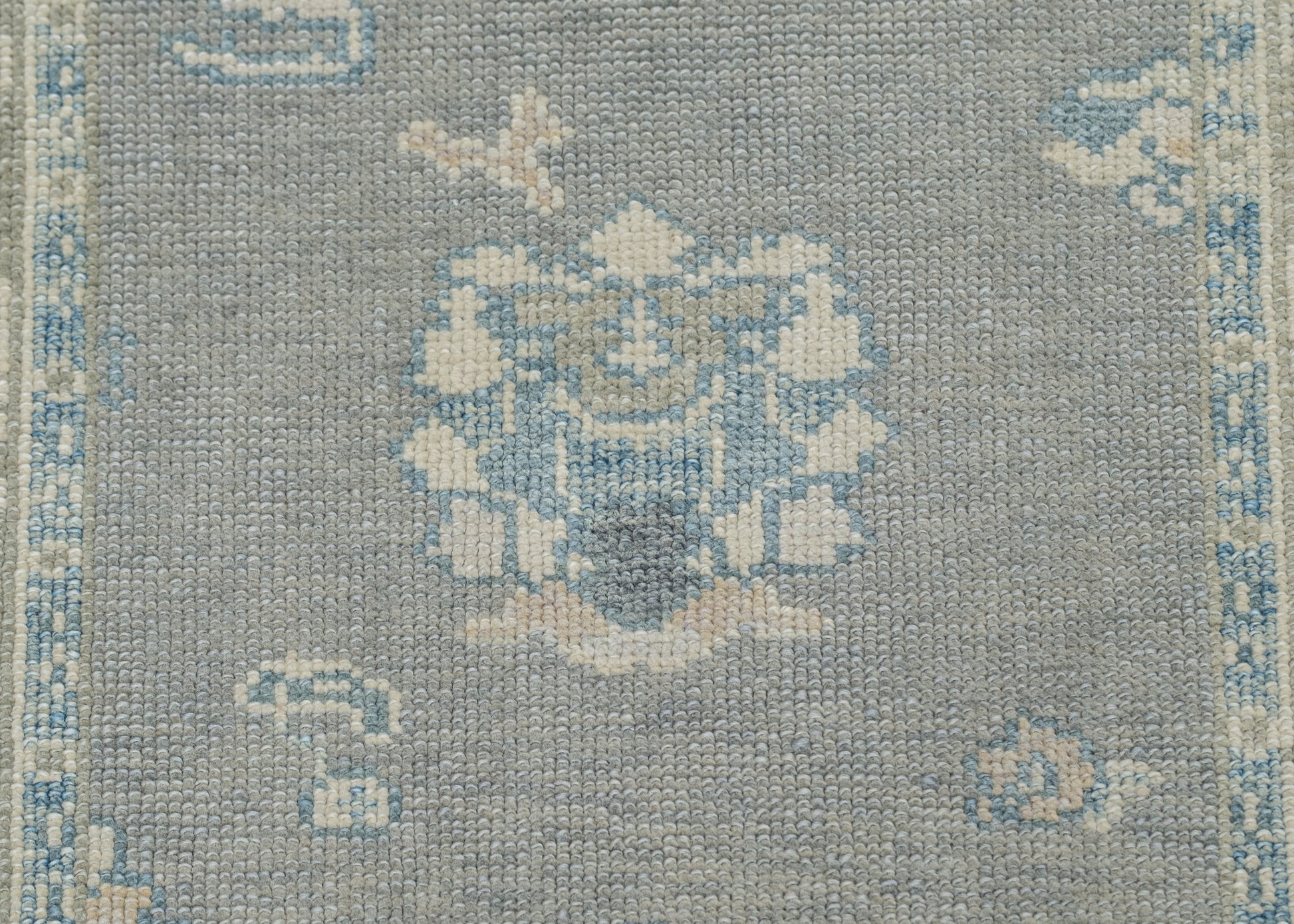 Turkish Oushak Rug 3'1" x 12'3" #11938