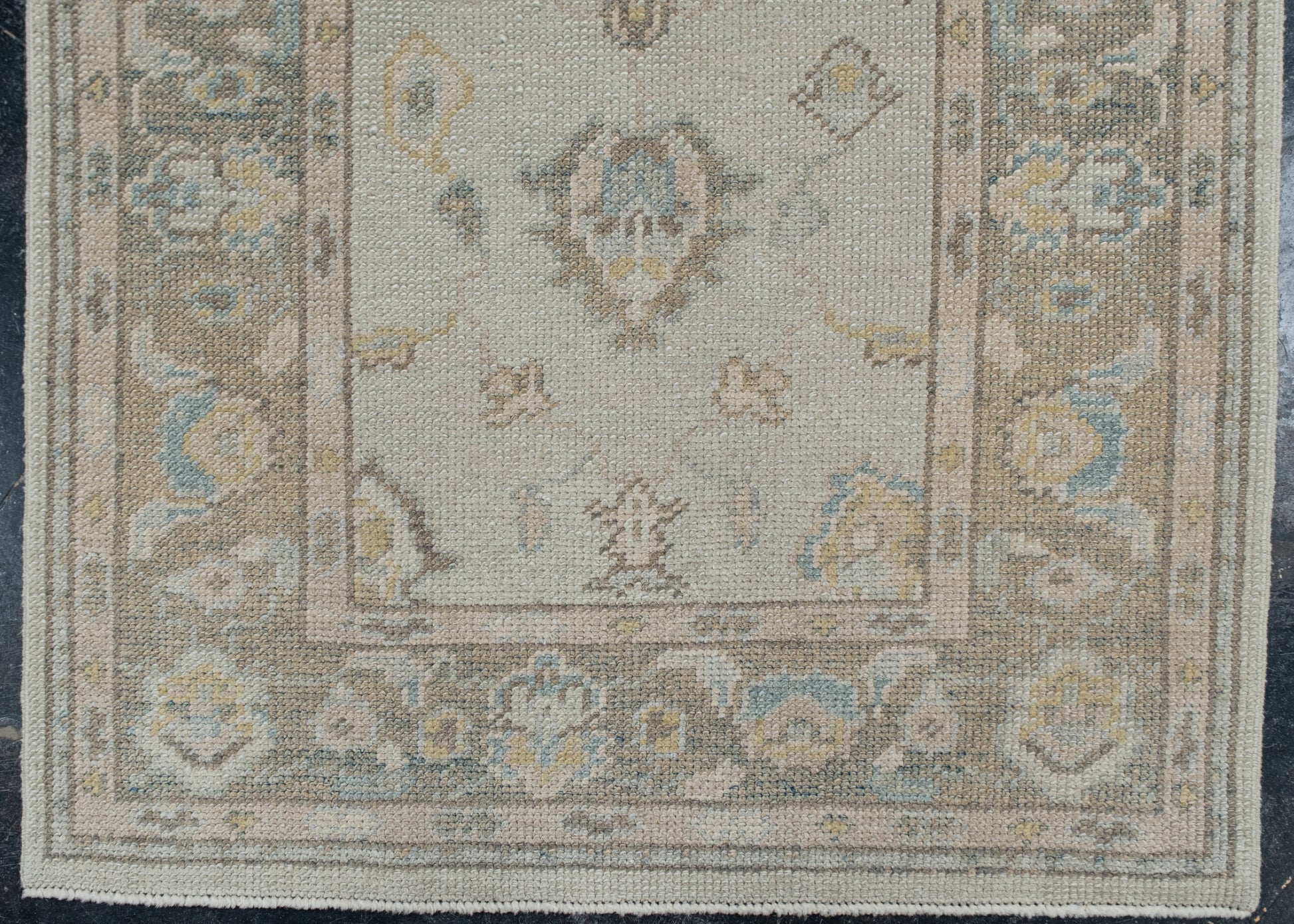 Turkish Oushak Rug 2'11" x 12'8" #2335