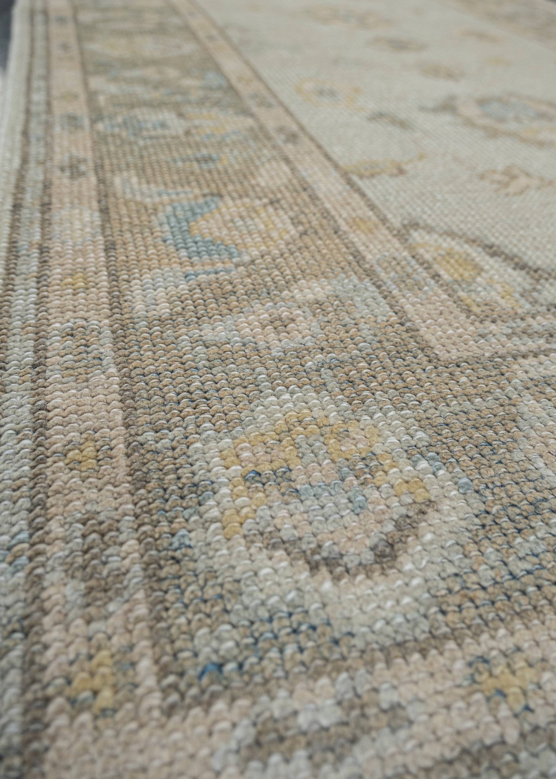 Turkish Oushak Rug 2'11" x 12'8" #2335
