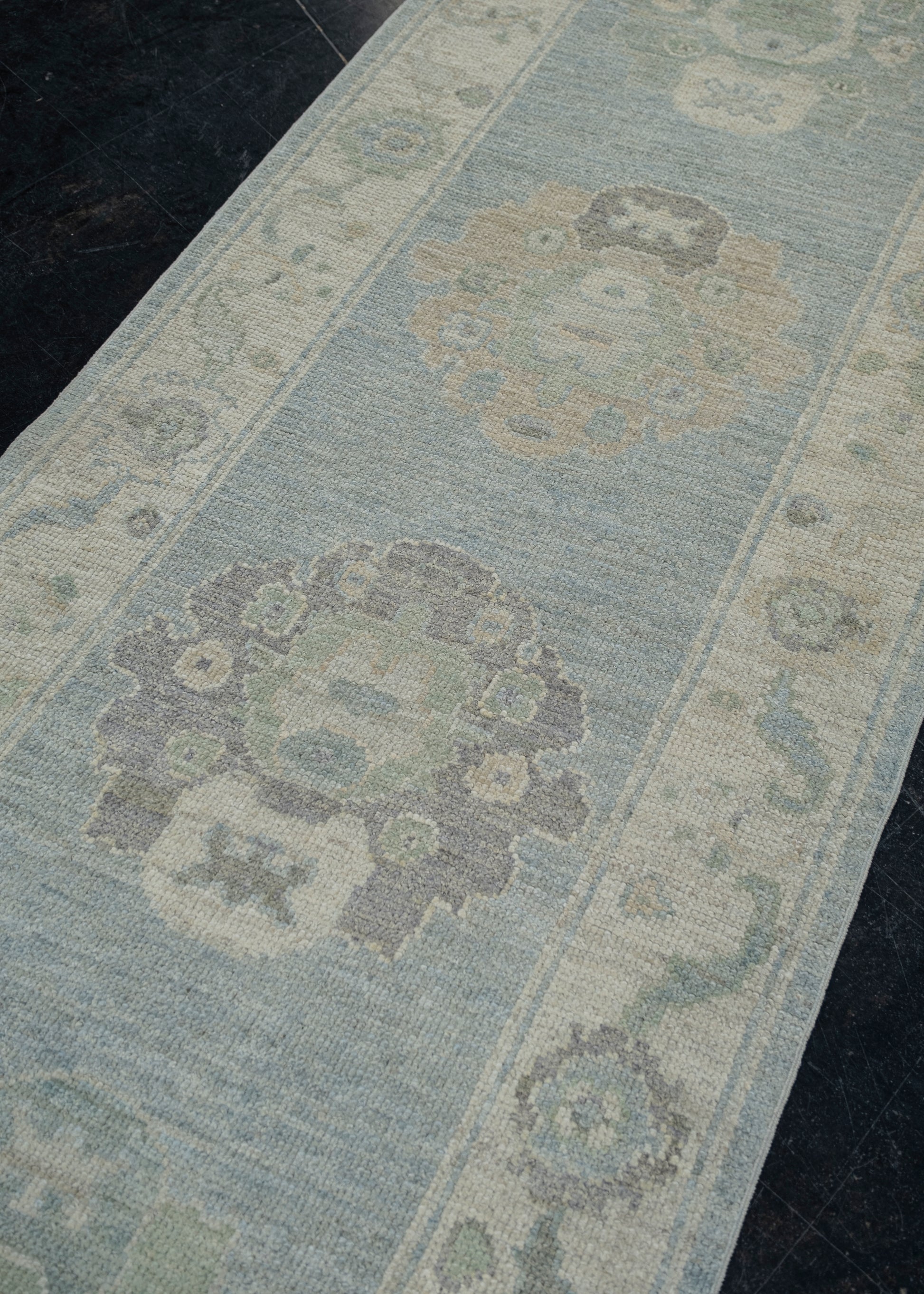 Turkish Oushak Rug 2'10" x 10'3" #11666