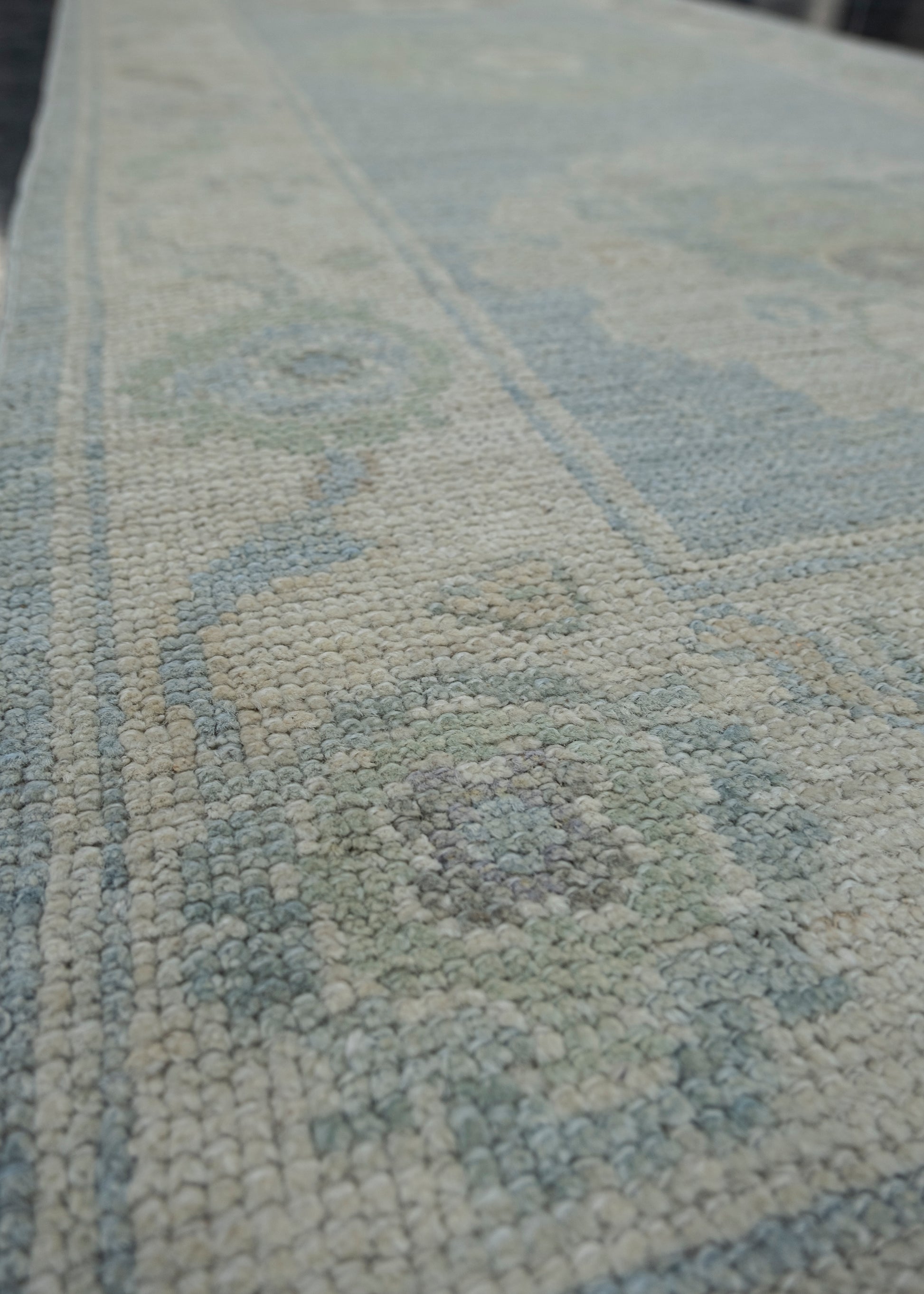 Turkish Oushak Rug 2'10" x 10'3" #11666