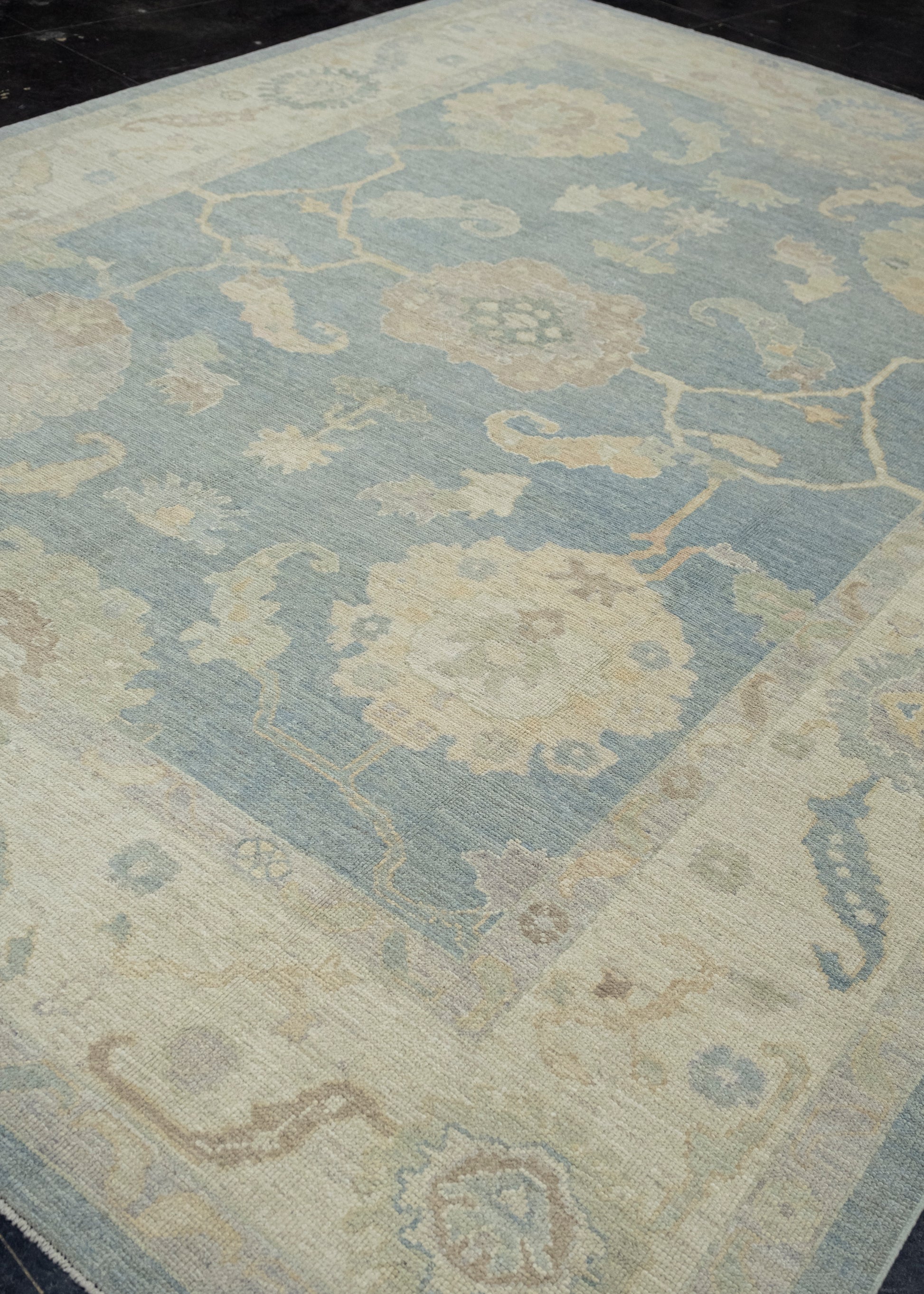 Turkish Oushak Rug 9'4" x 12'3" #16107