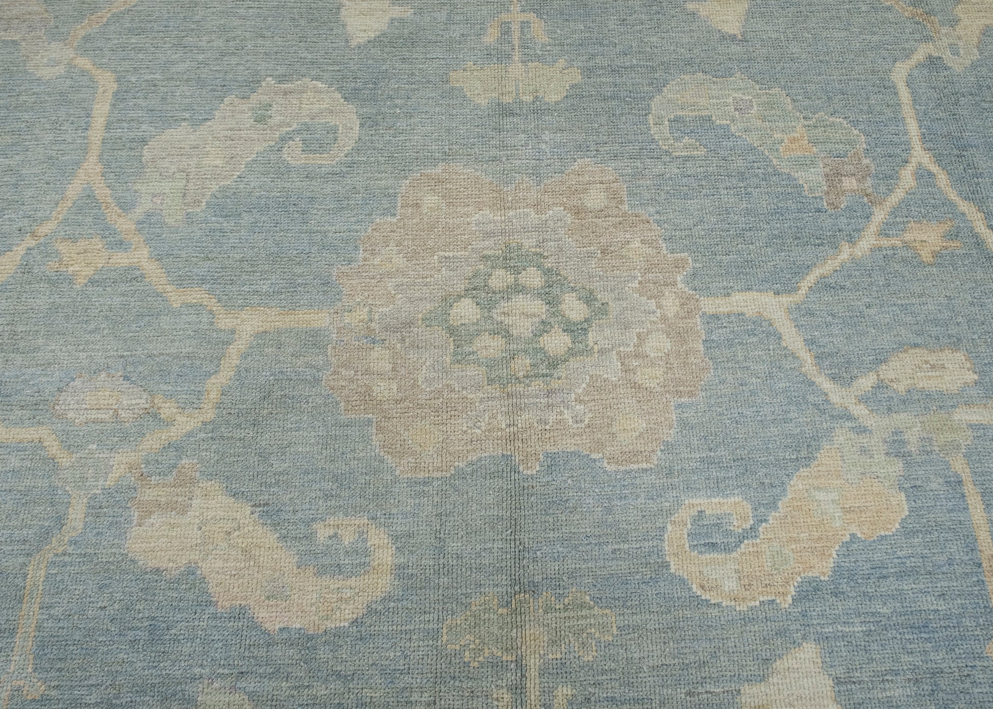 Turkish Oushak Rug 9'4" x 12'3" #16107