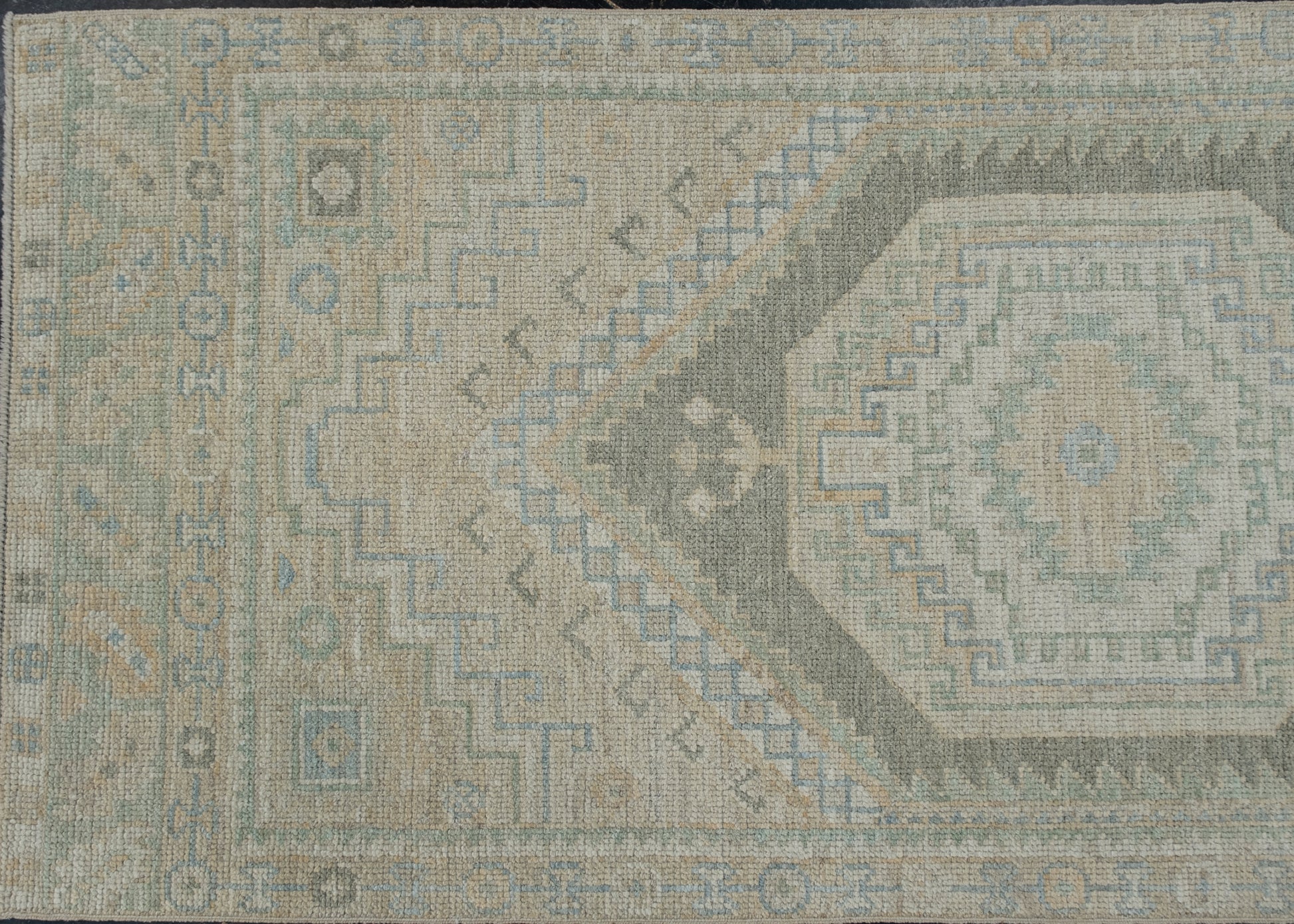 Turkish Oushak Rug 2'10" x 11'1" #11675
