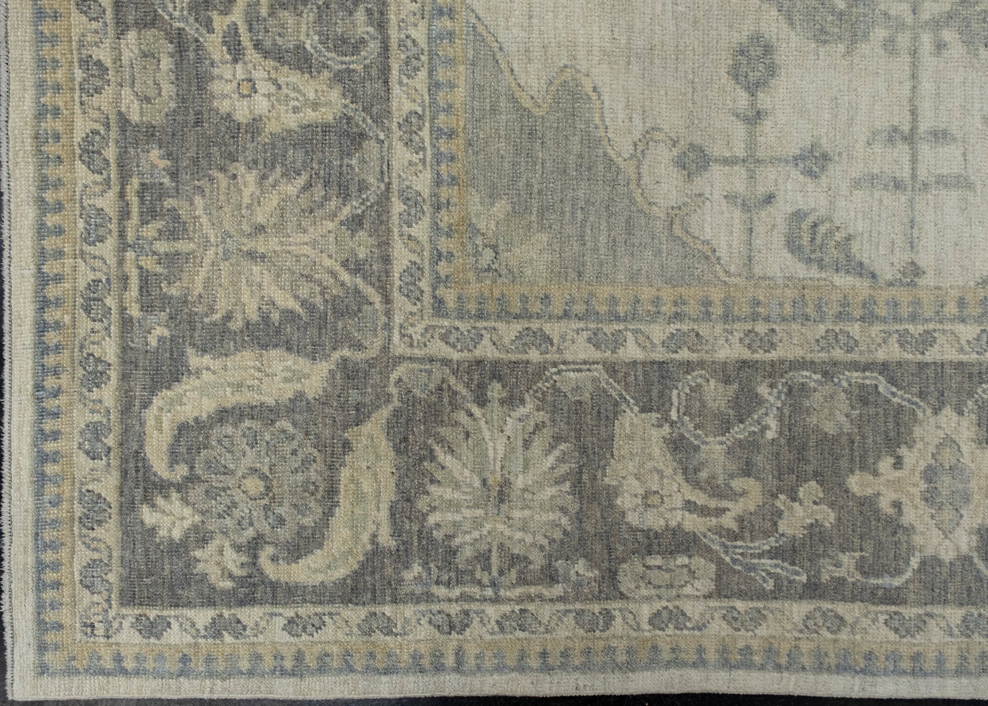 Turkish Oushak Antique Look Rug 9' x 12'1" #16068