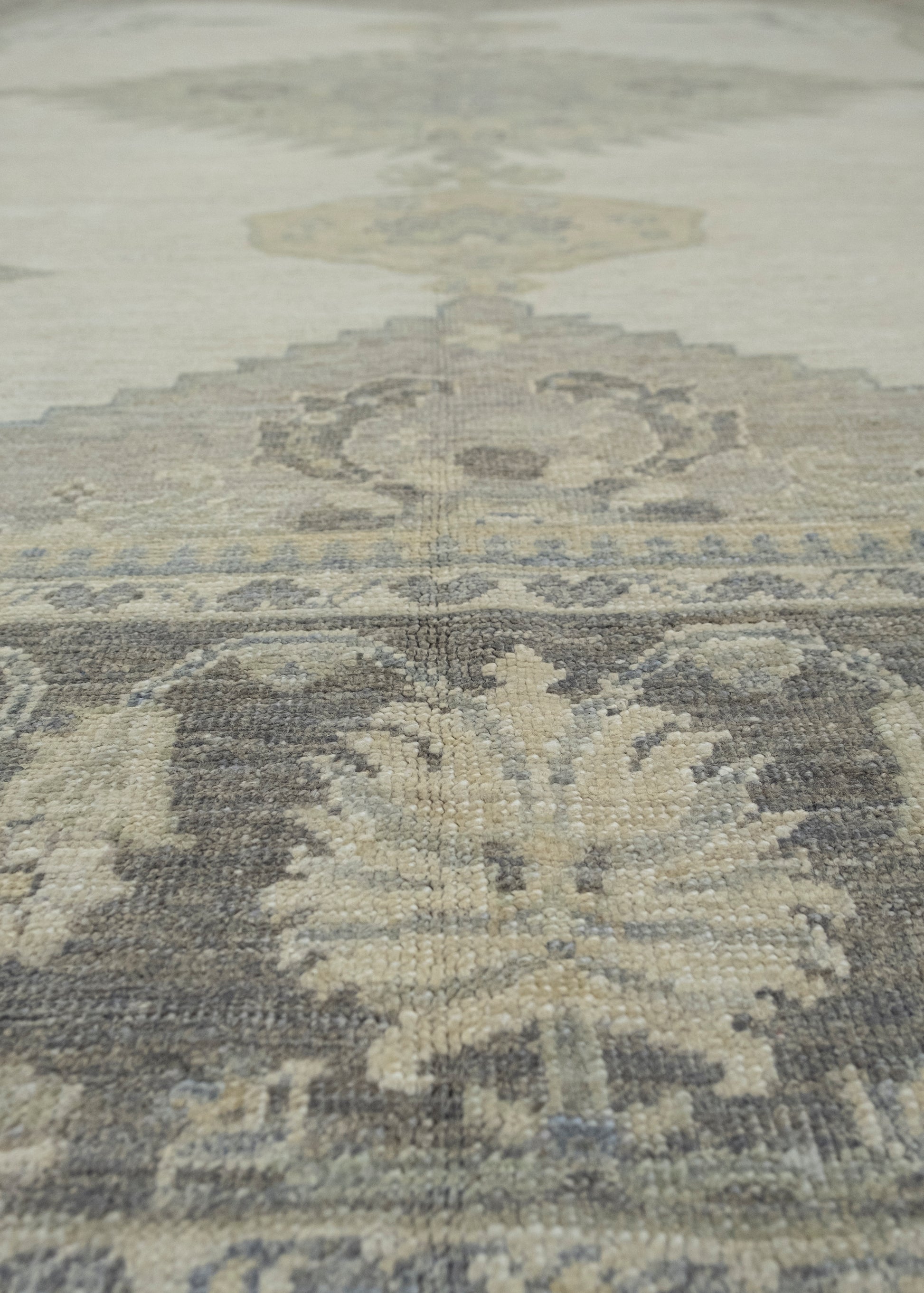 Turkish Oushak Antique Look Rug 9' x 12'1" #16068