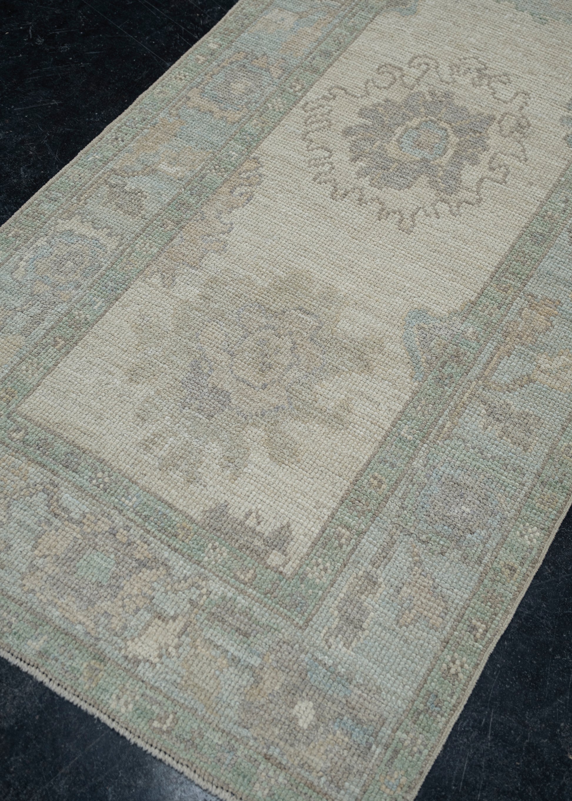 Turkish Oushak Rug 2'11" x 10'4" #11757