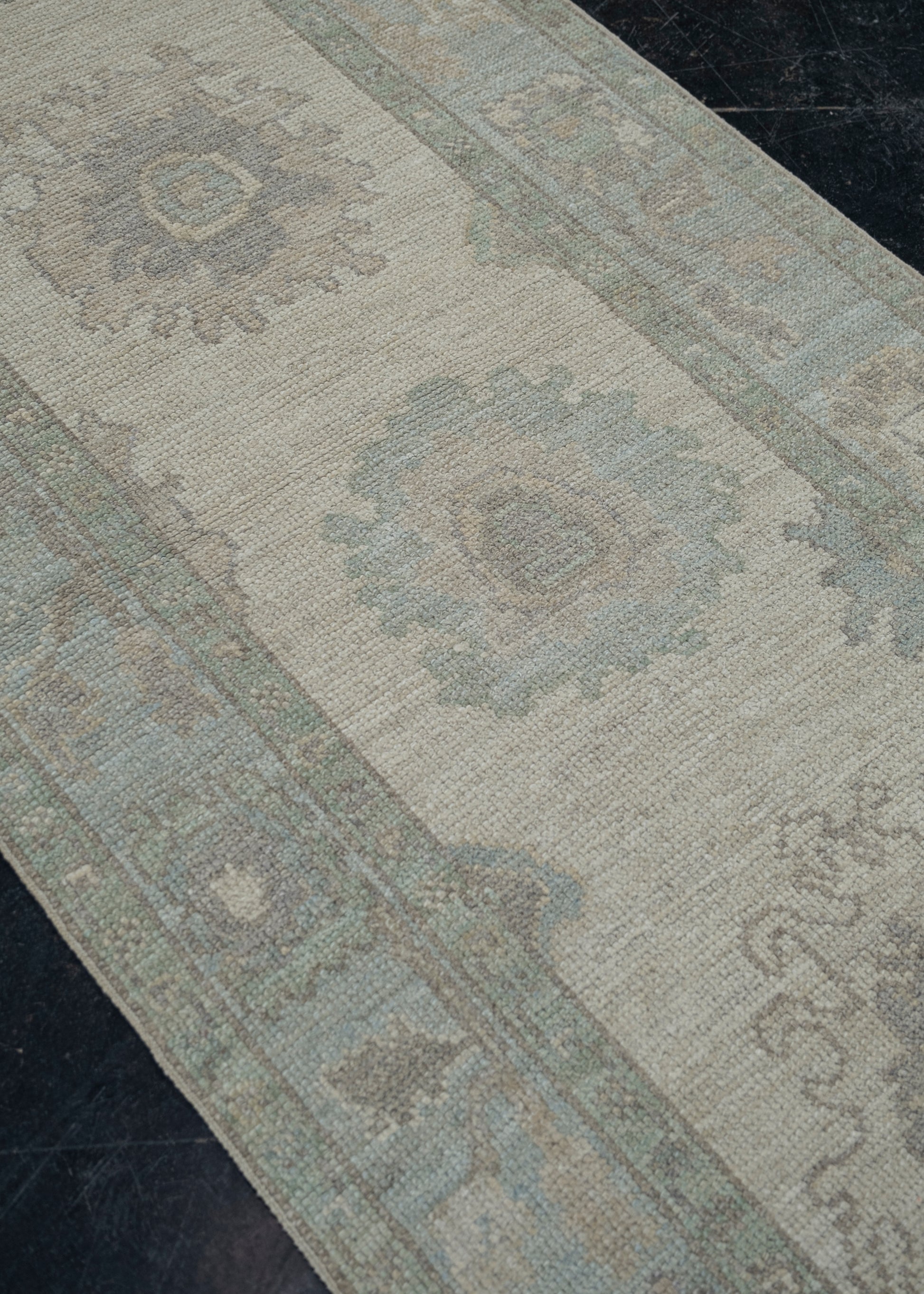 Turkish Oushak Rug 2'11" x 10'4" #11757