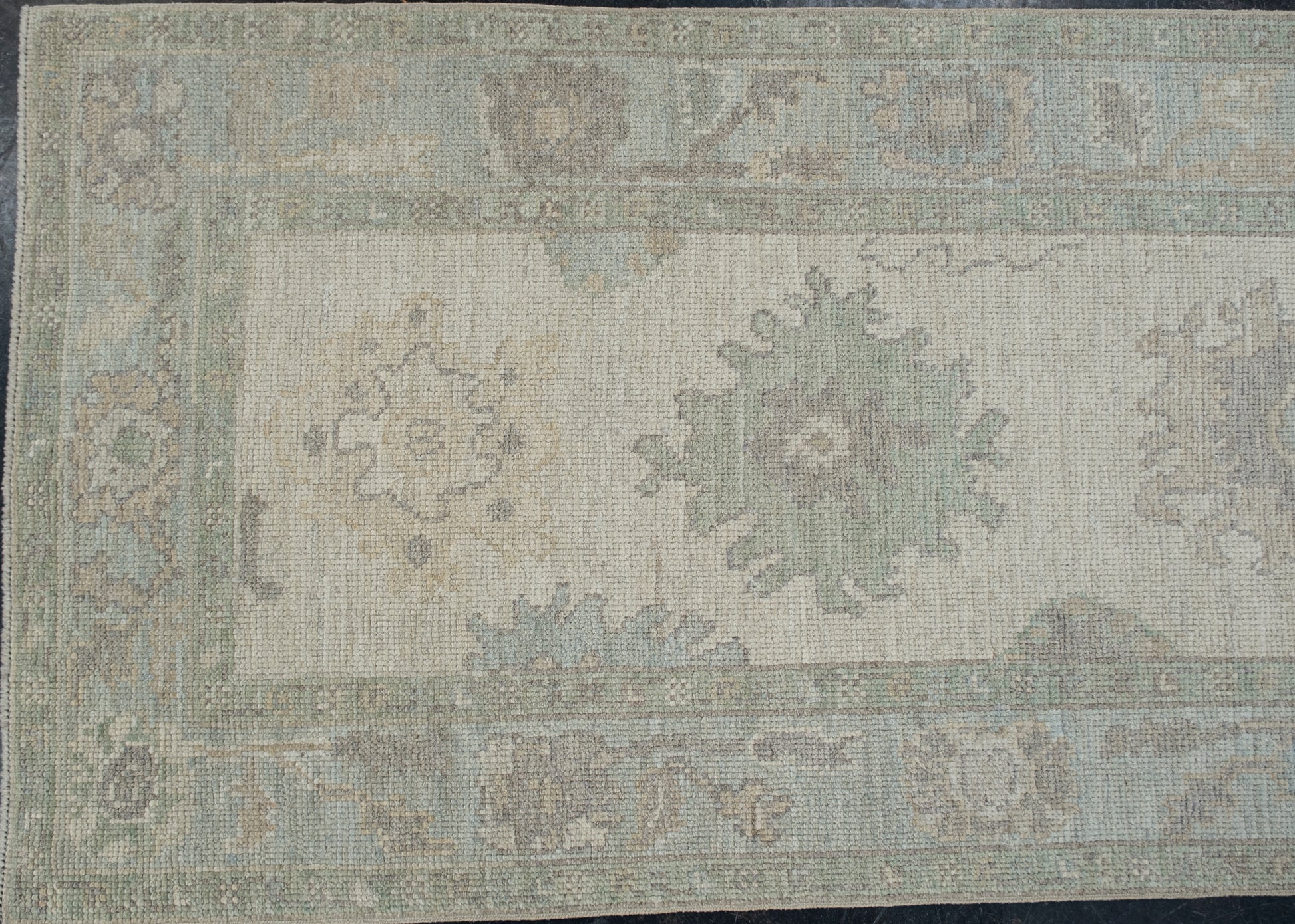 Turkish Oushak Rug 2'11" x 10'4" #11757