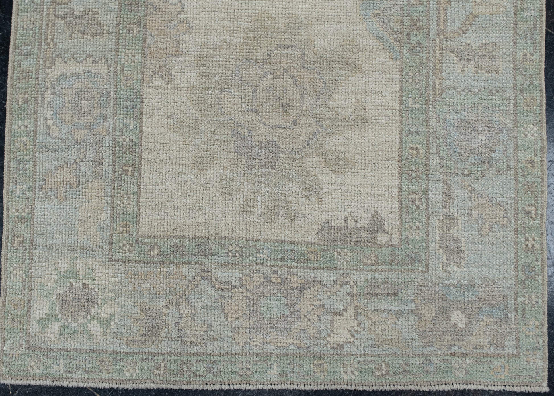 Turkish Oushak Rug 2'11" x 10'4" #11757