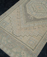 Turkish Oushak Rug 3' x 10'2" #11257