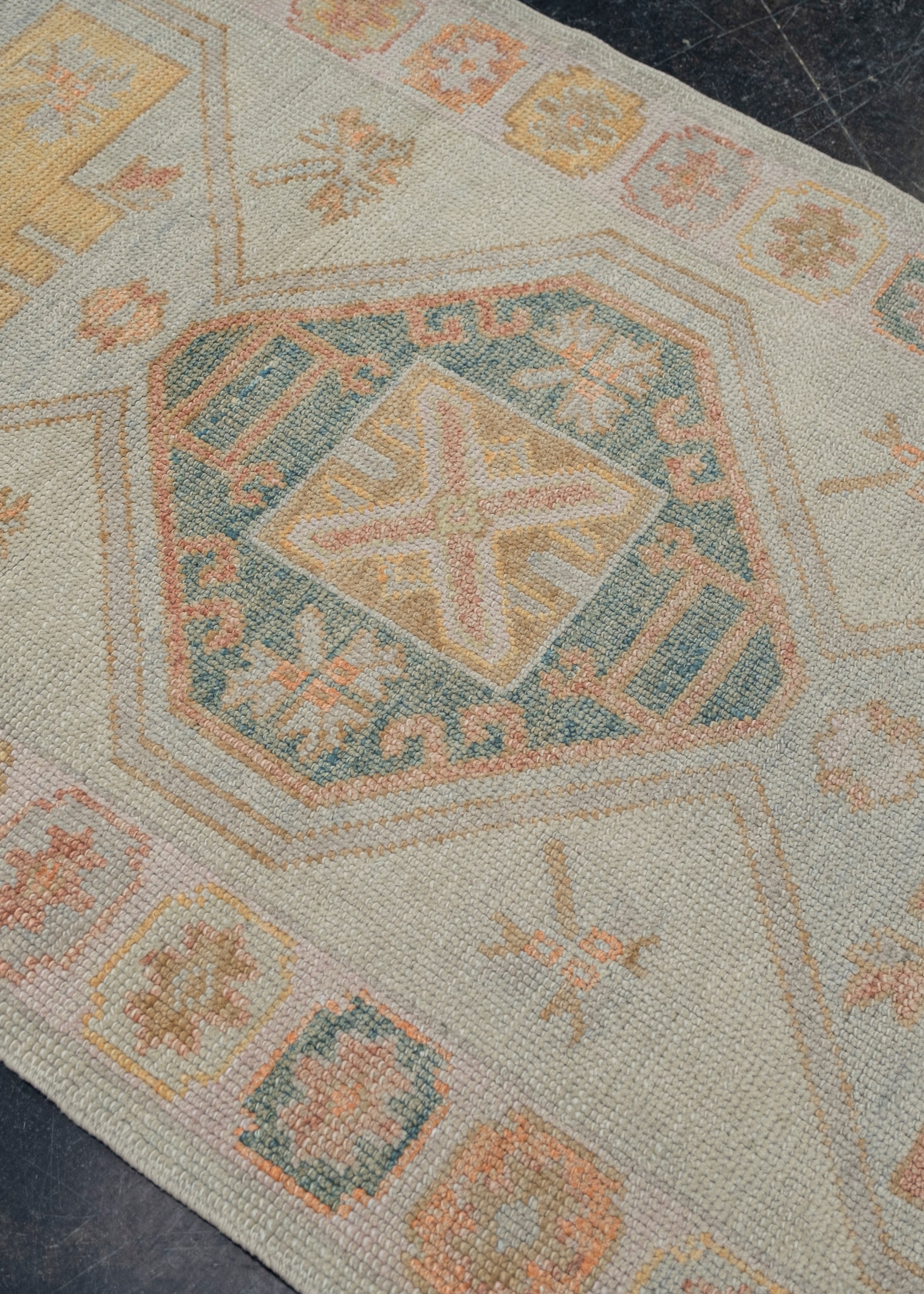 Turkish Oushak Rug 3'2" x 10'5" #2239