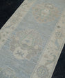 Turkish Oushak Rug 2'9" x 10'1" #11657