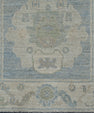 Turkish Oushak Rug 2'9" x 10'1" #11657