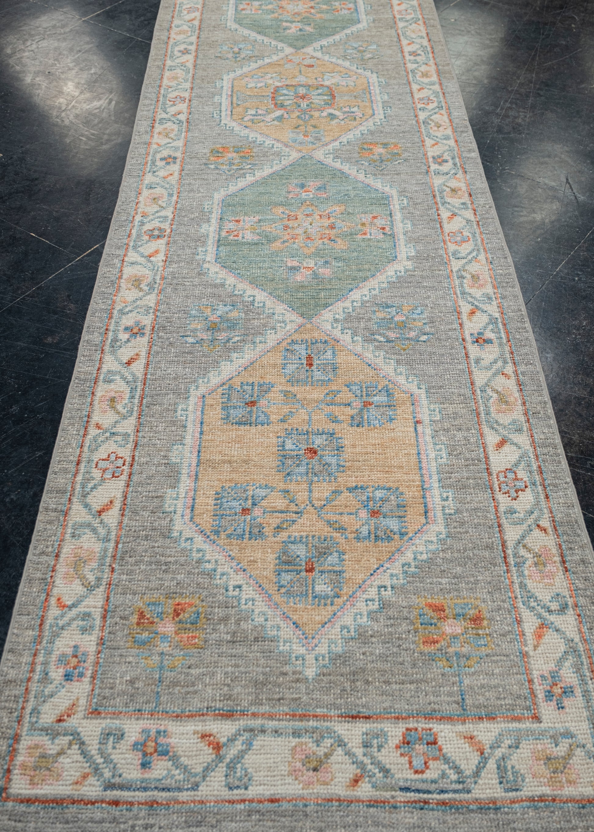 Oushak Rug 3' x 10'2" #AR-606