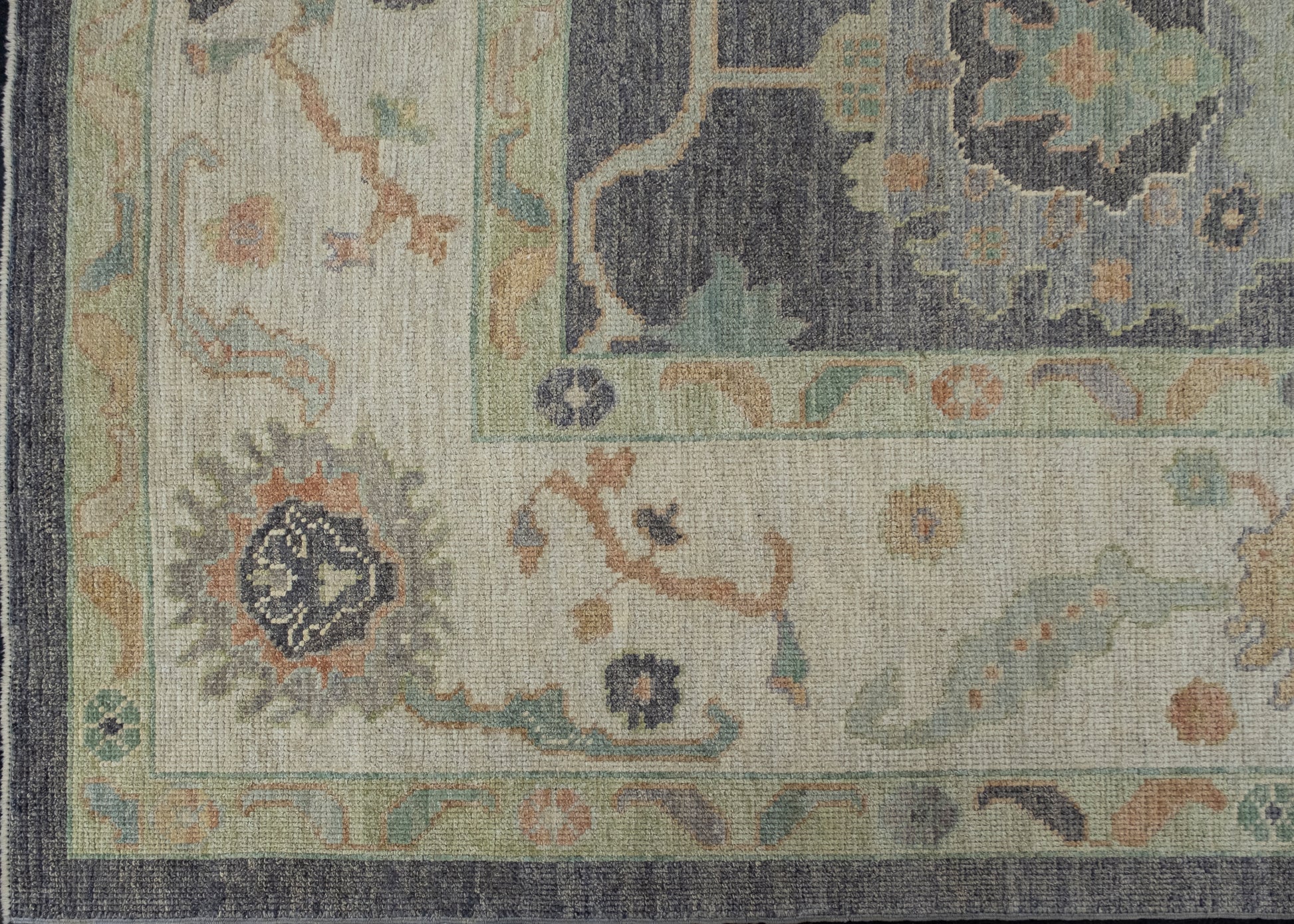 Turkish Oushak Rug 9'1" x 12'8" #16538
