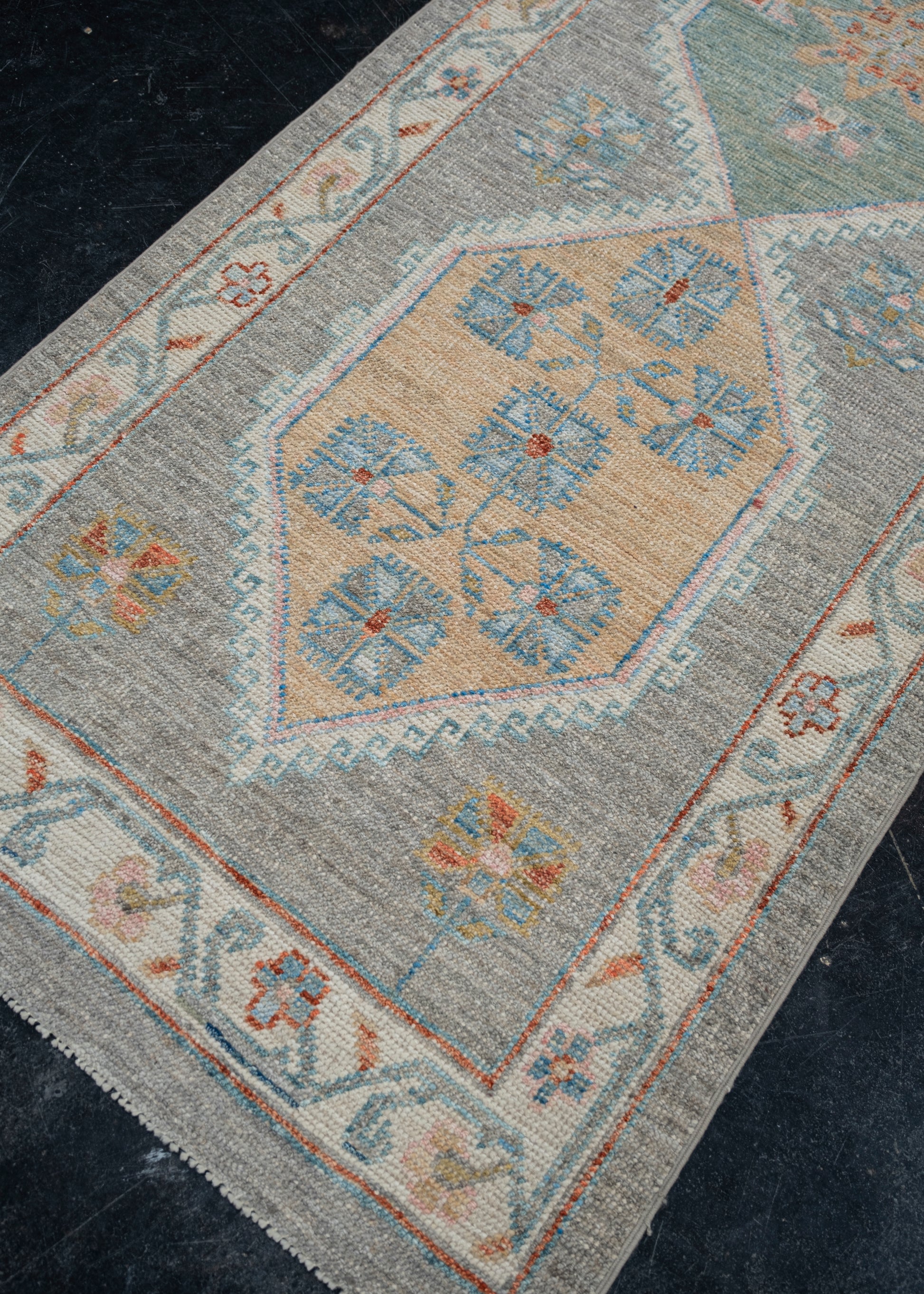 Oushak Rug 3' x 10'2" #AR-606