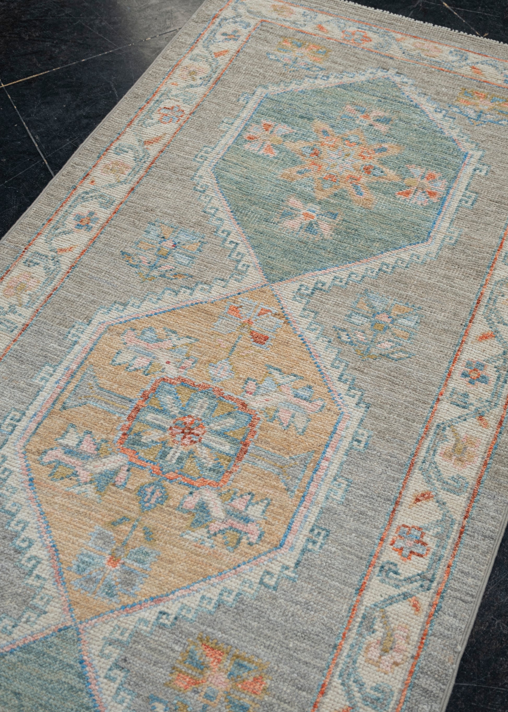 Oushak Rug 3' x 10'2" #AR-606