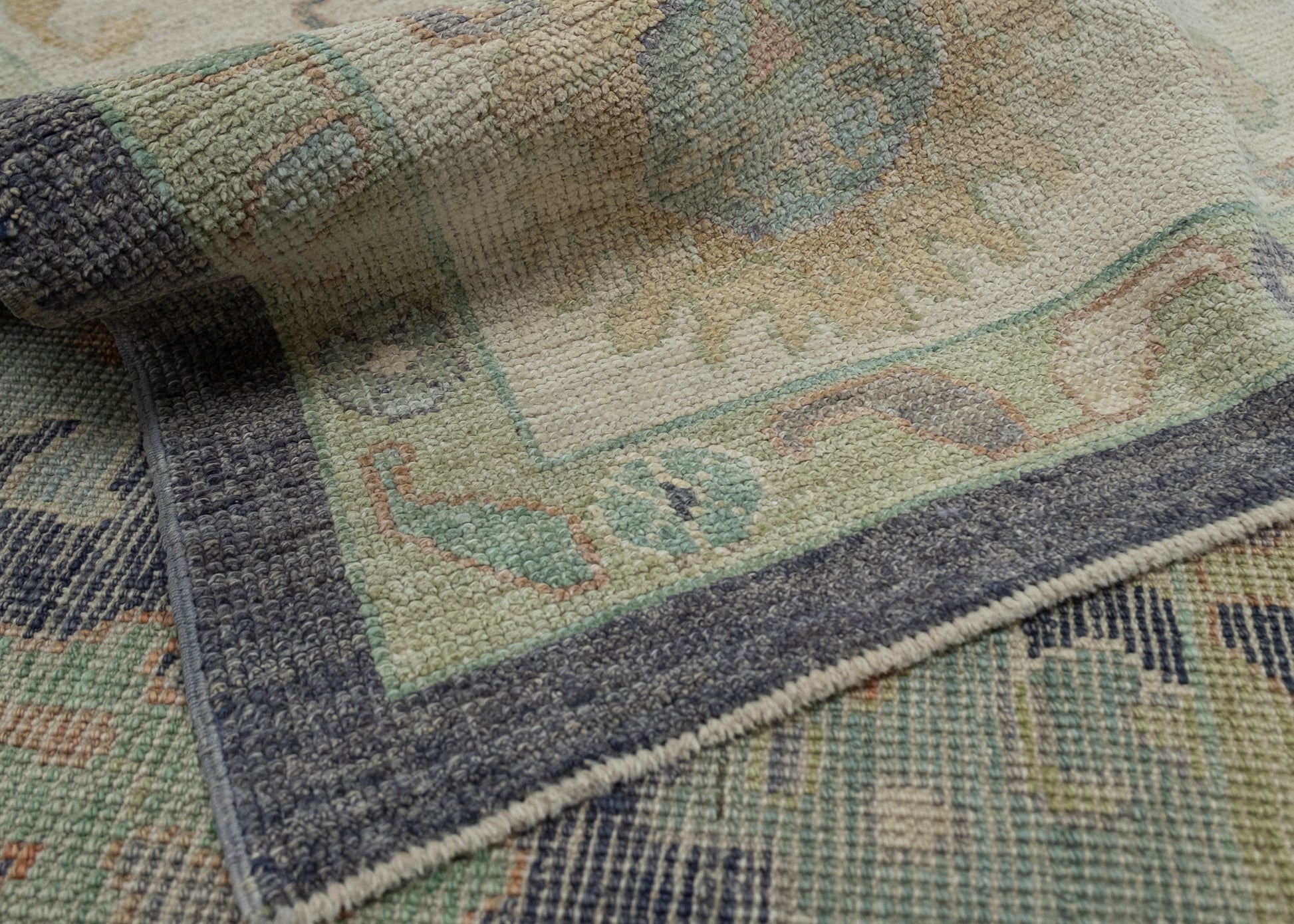 Turkish Oushak Rug 9'1" x 12'8" #16538