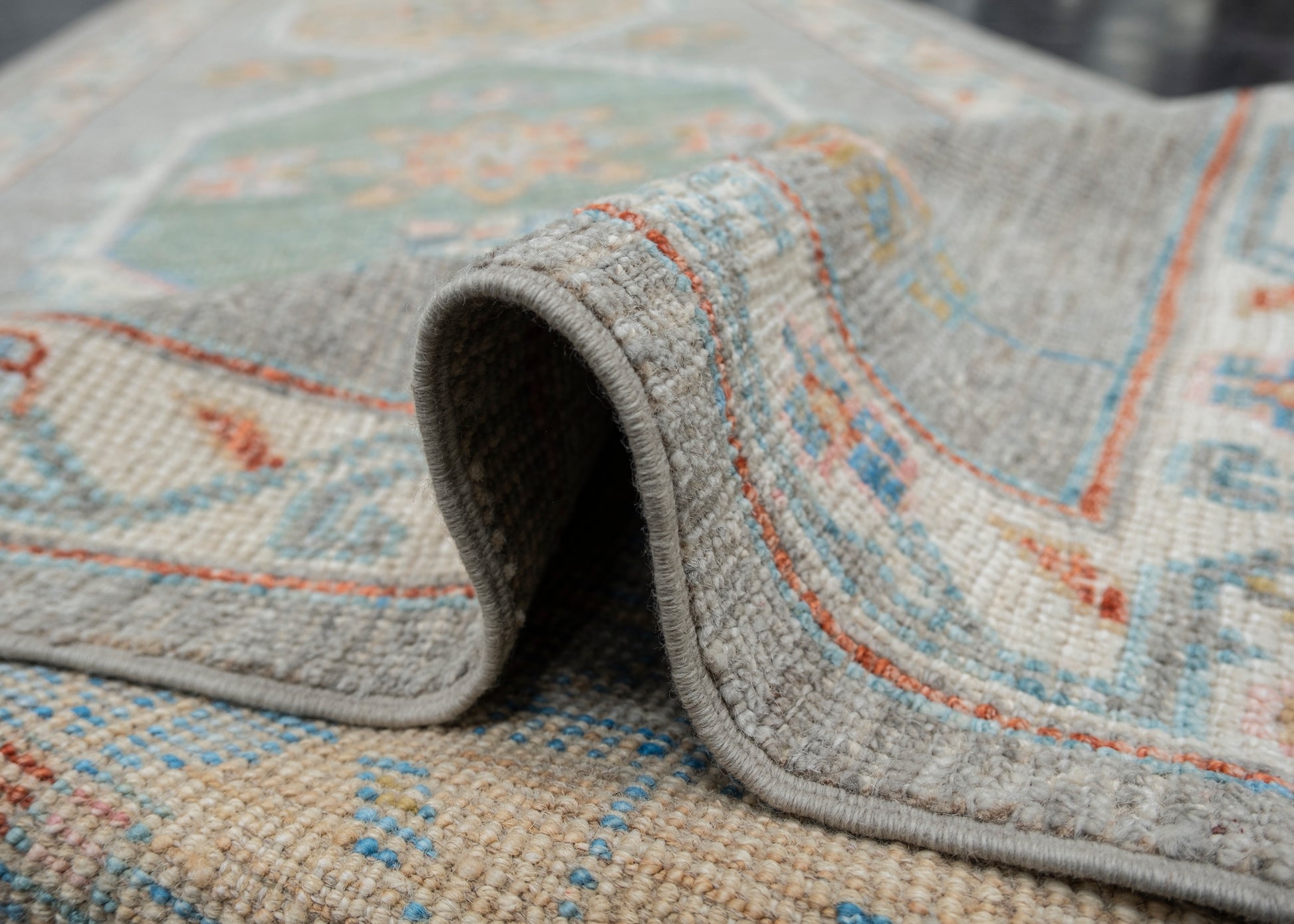 Oushak Rug 3' x 10'2" #AR-606